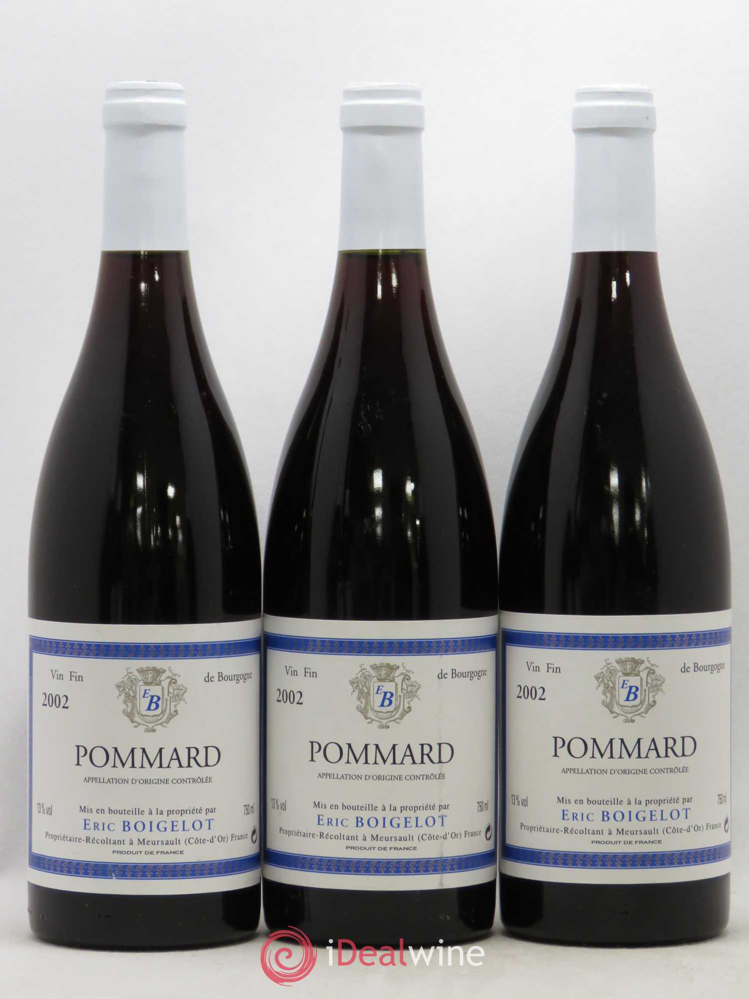 Pommard En Boeuf Boigelot 2002 - Lot de 6 bouteilles - 2