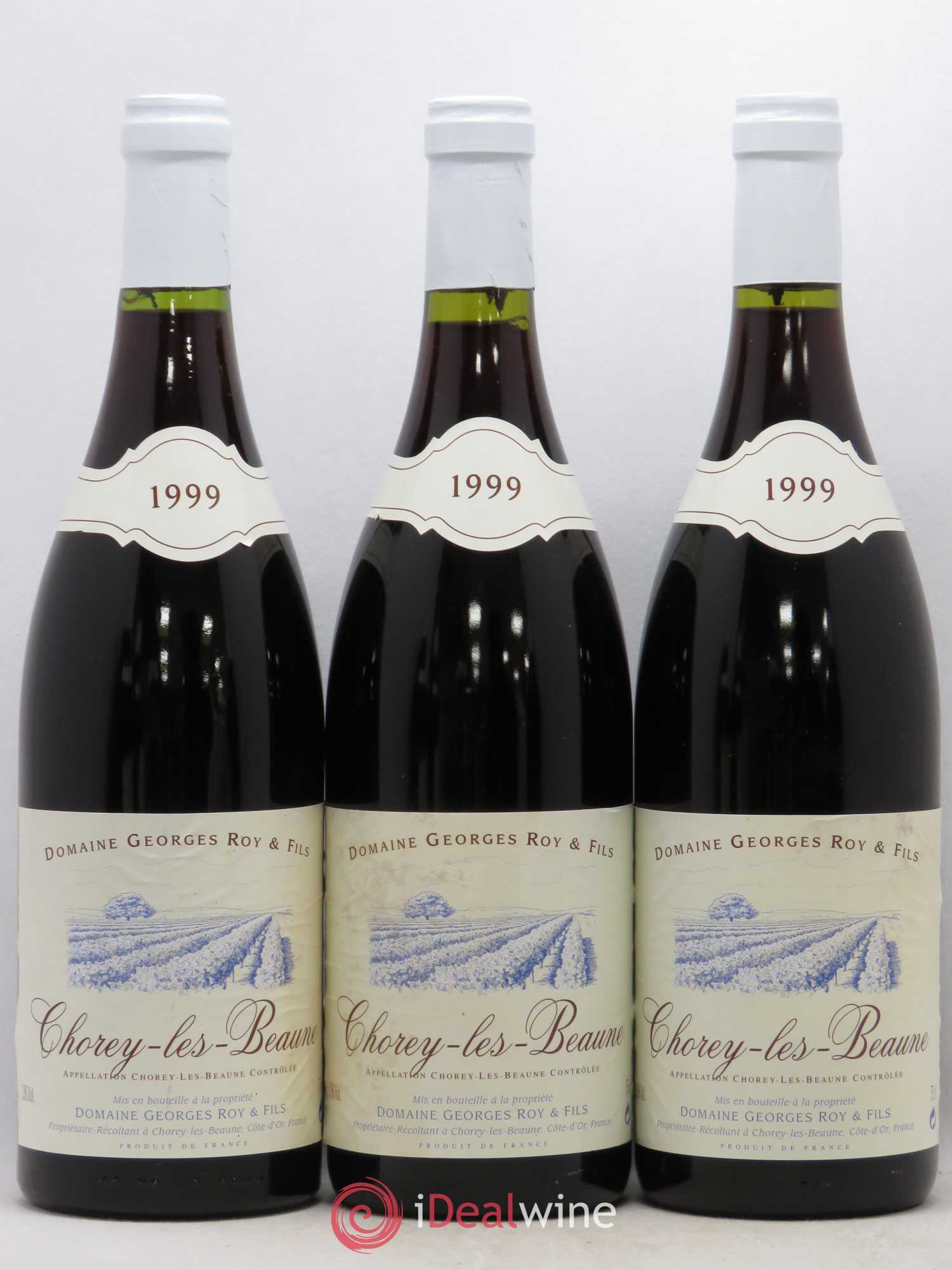 Chorey-lès-Beaune Domaine Georges Roy 1999 - Posten von 6 Flaschen - 2