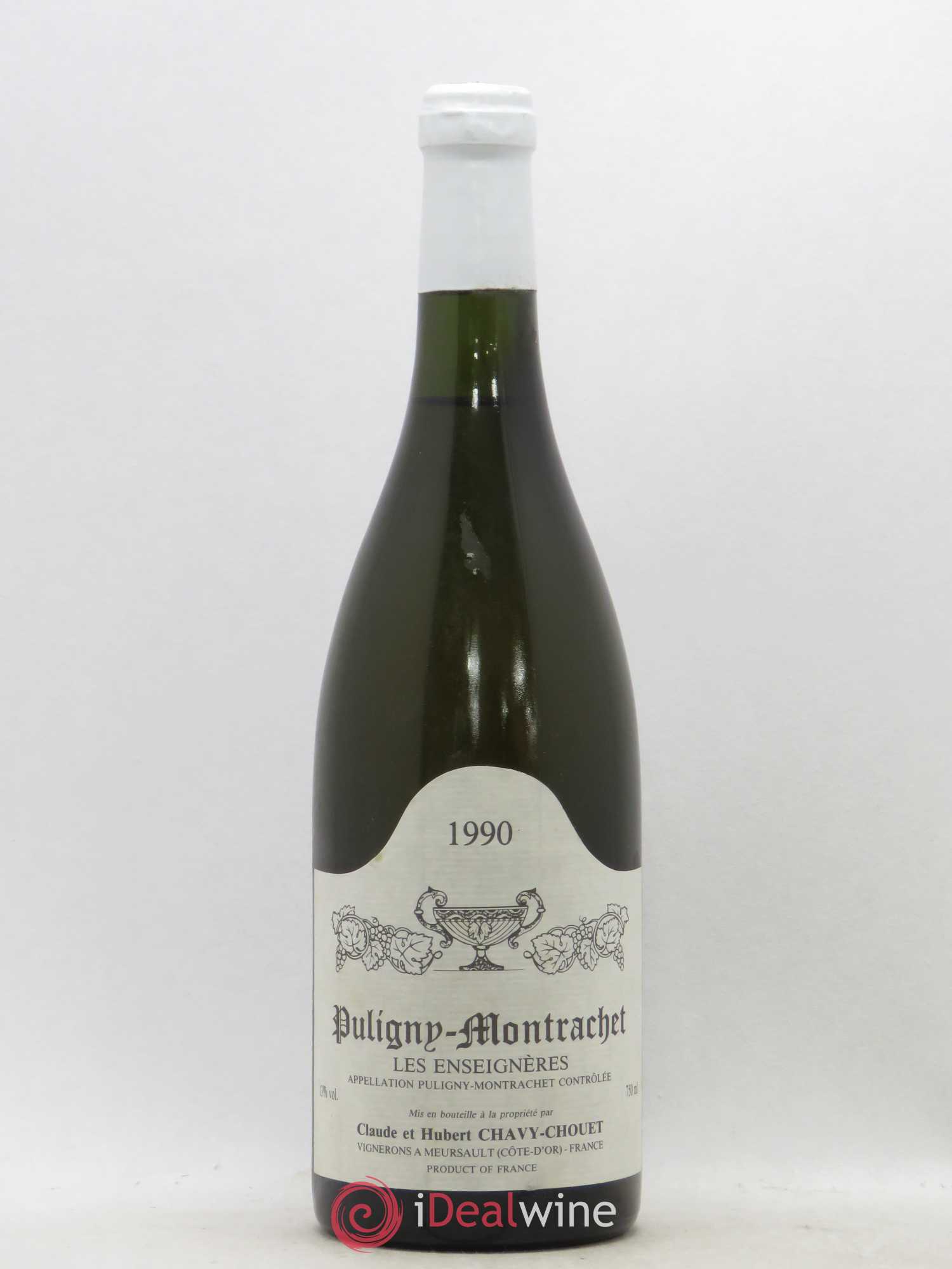 Puligny-Montrachet Les Enseignères Chavy-Chouet 1990 - Lot de 1 bouteille - 0