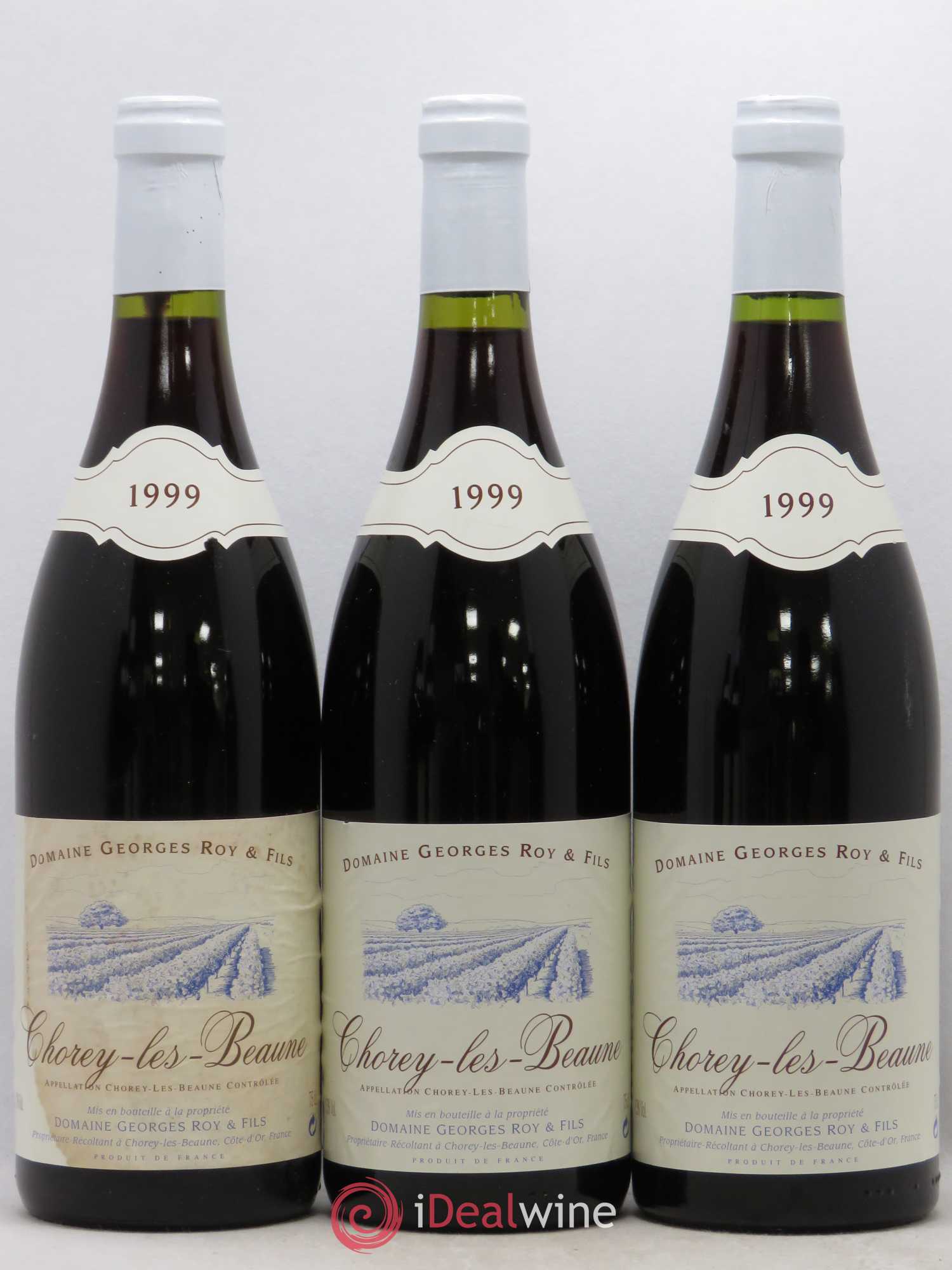Chorey-lès-Beaune Domaine Georges Roy 1999 - Posten von 6 Flaschen - 2
