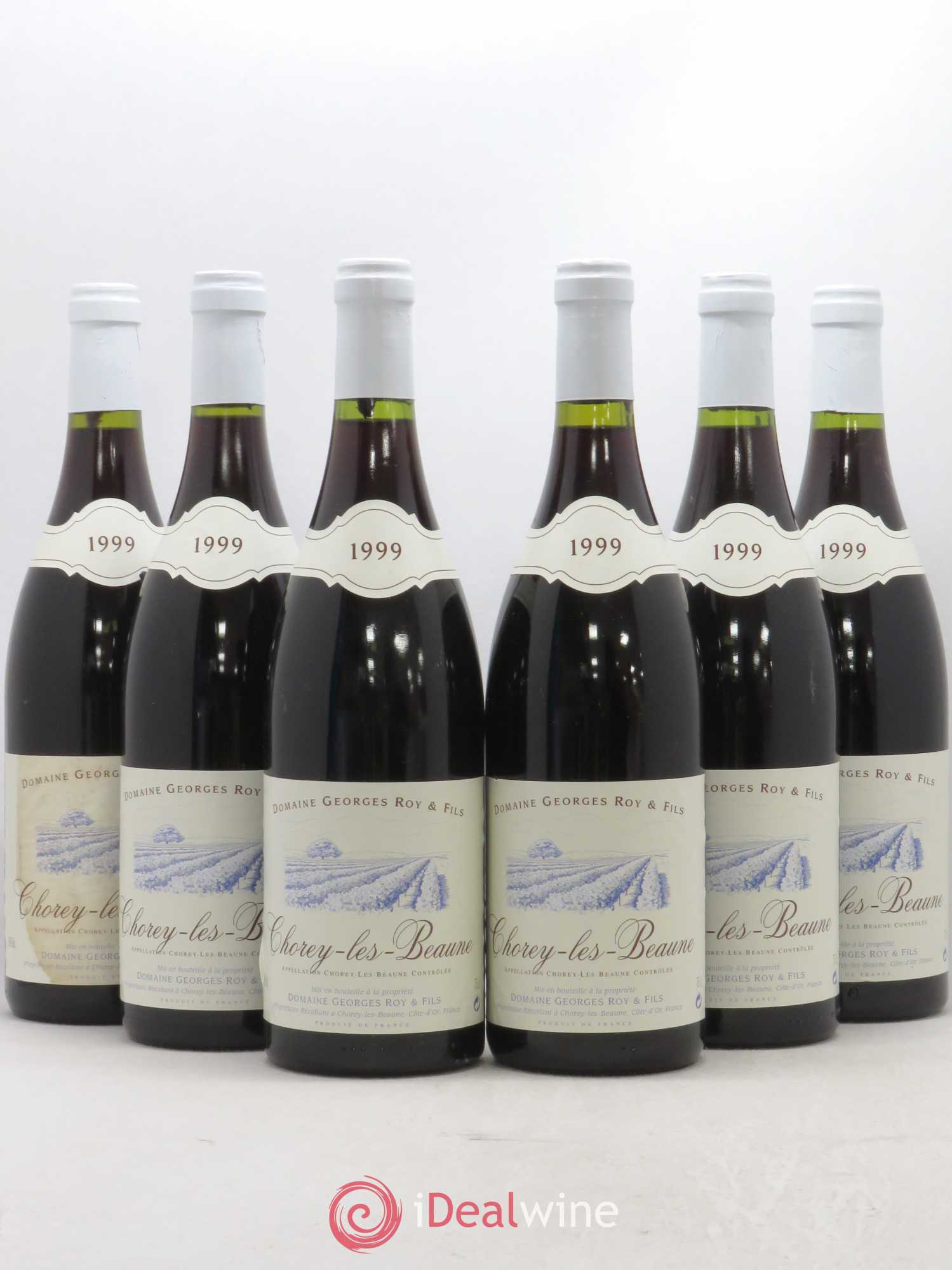 Chorey-lès-Beaune Domaine Georges Roy 1999 - Posten von 6 Flaschen - 0