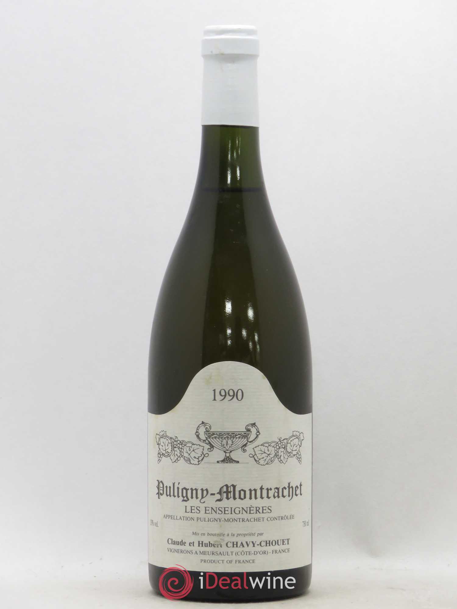 Puligny-Montrachet Les Enseignères Chavy-Chouet 1990 - Lot de 1 bouteille - 0