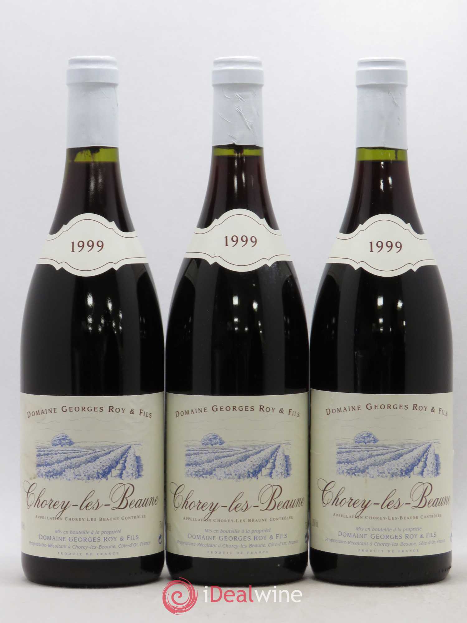 Chorey-lès-Beaune Domaine Georges Roy 1999 - Posten von 3 Flaschen - 0