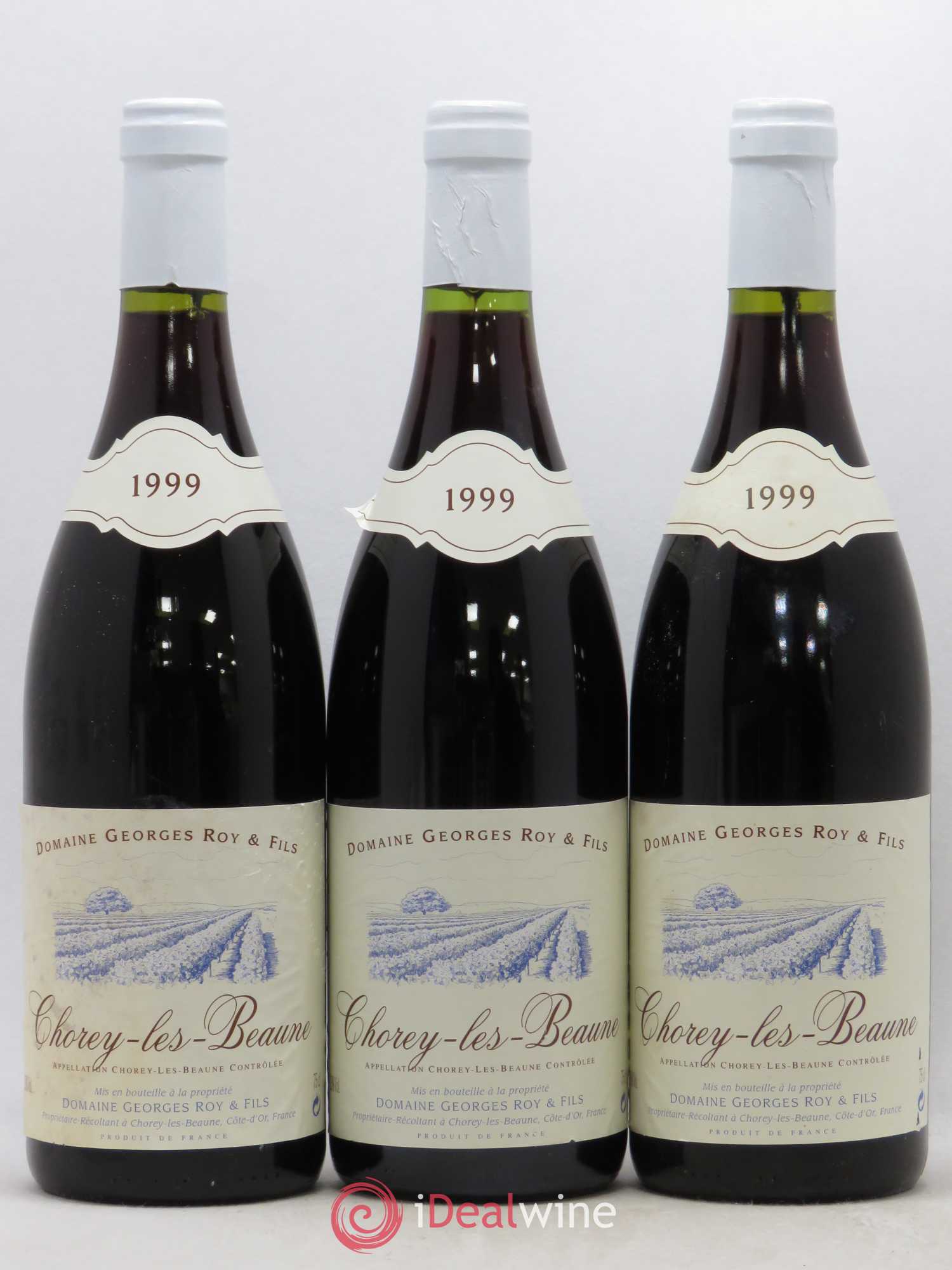 Chorey-lès-Beaune Domaine Georges Roy 1999 - Posten von 3 Flaschen - 0