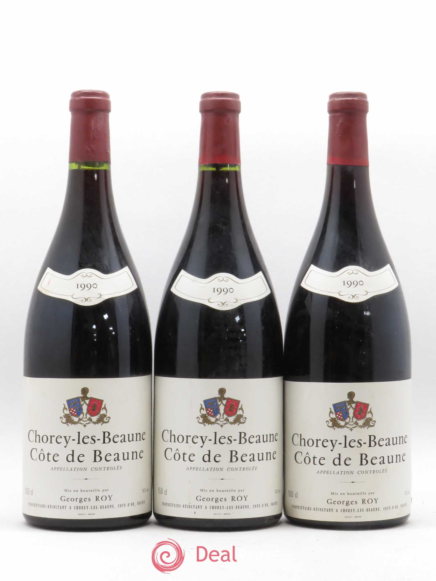 Chorey-lès-Beaune Domaine Georges Roy 1990 - Posten von 6 Magnum - 2