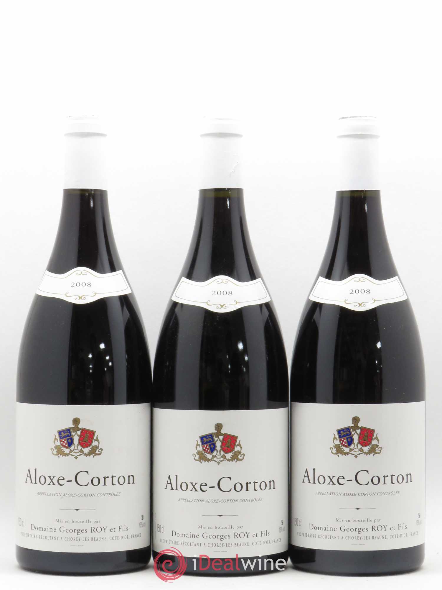 Aloxe-Corton Domaine Georges Roy 2008 - Posten von 3 Magnum - 0