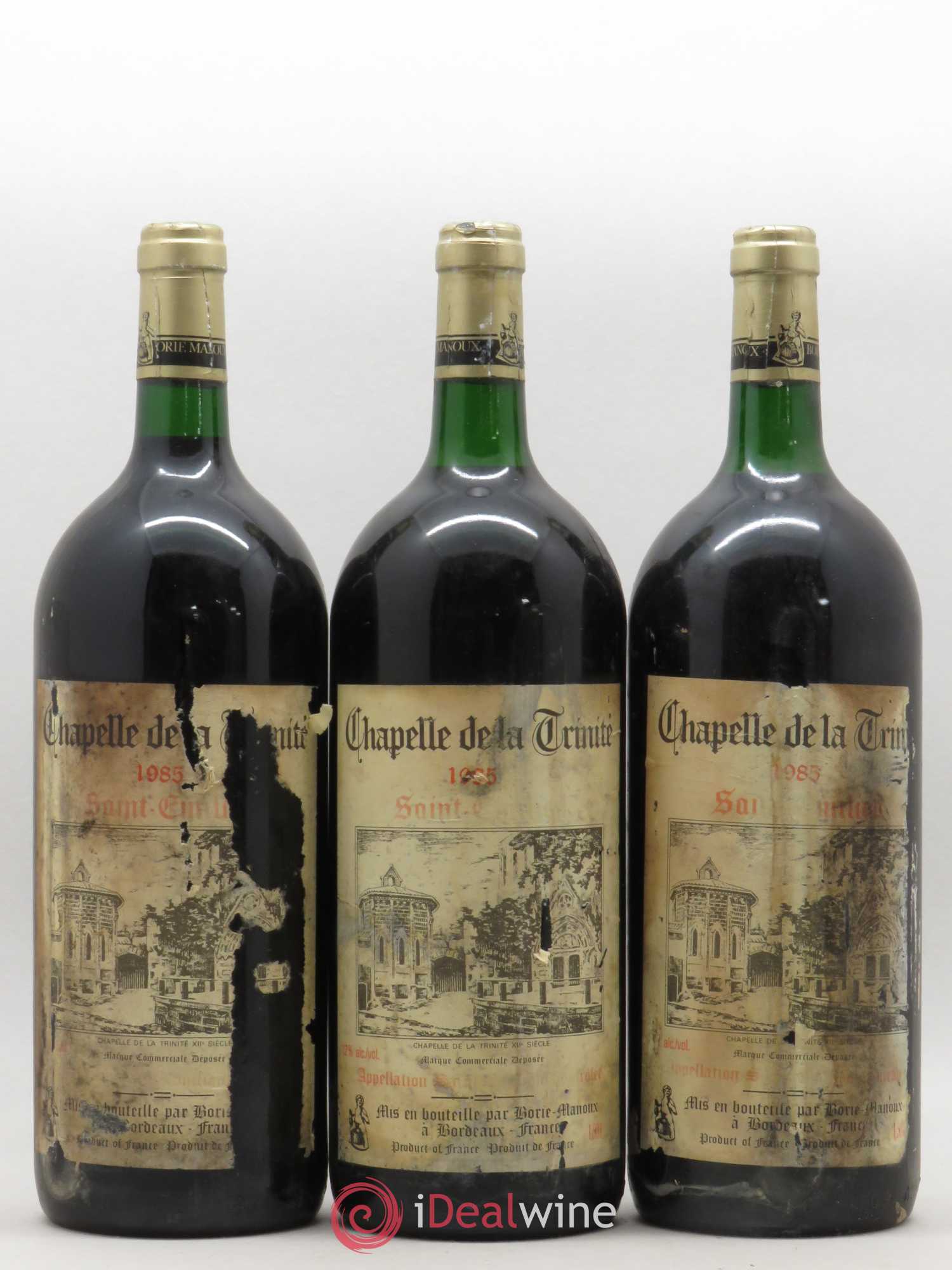 Saint-Émilion Chapelle de la Trinité 1985 - Lot de 6 magnums - 1