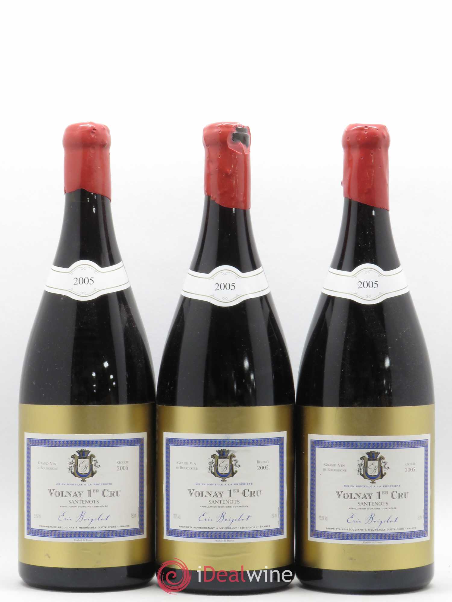 Volnay 1er Cru Domaine Eric Boigelot 2005 - Posten von 6 Magnum - 1