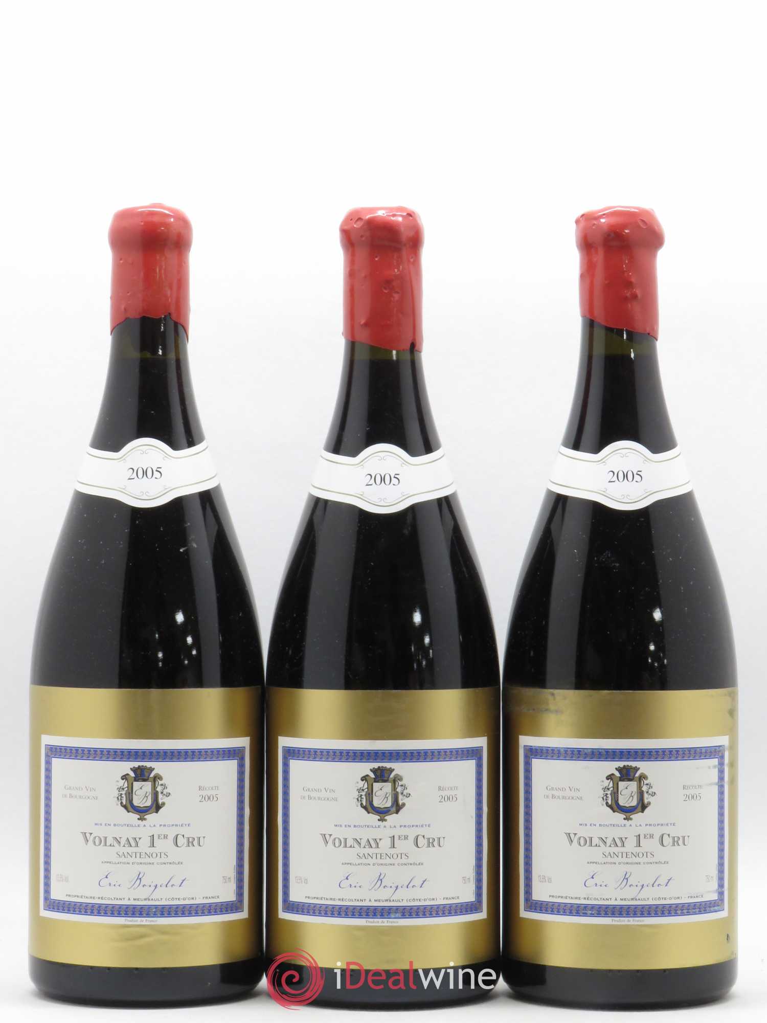Volnay 1er Cru Domaine Eric Boigelot 2005 - Posten von 6 Magnum - 2