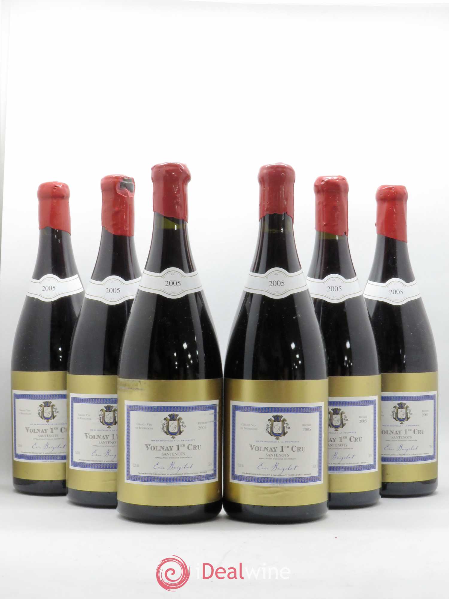 Volnay 1er Cru Domaine Eric Boigelot 2005 - Posten von 6 Magnum - 0
