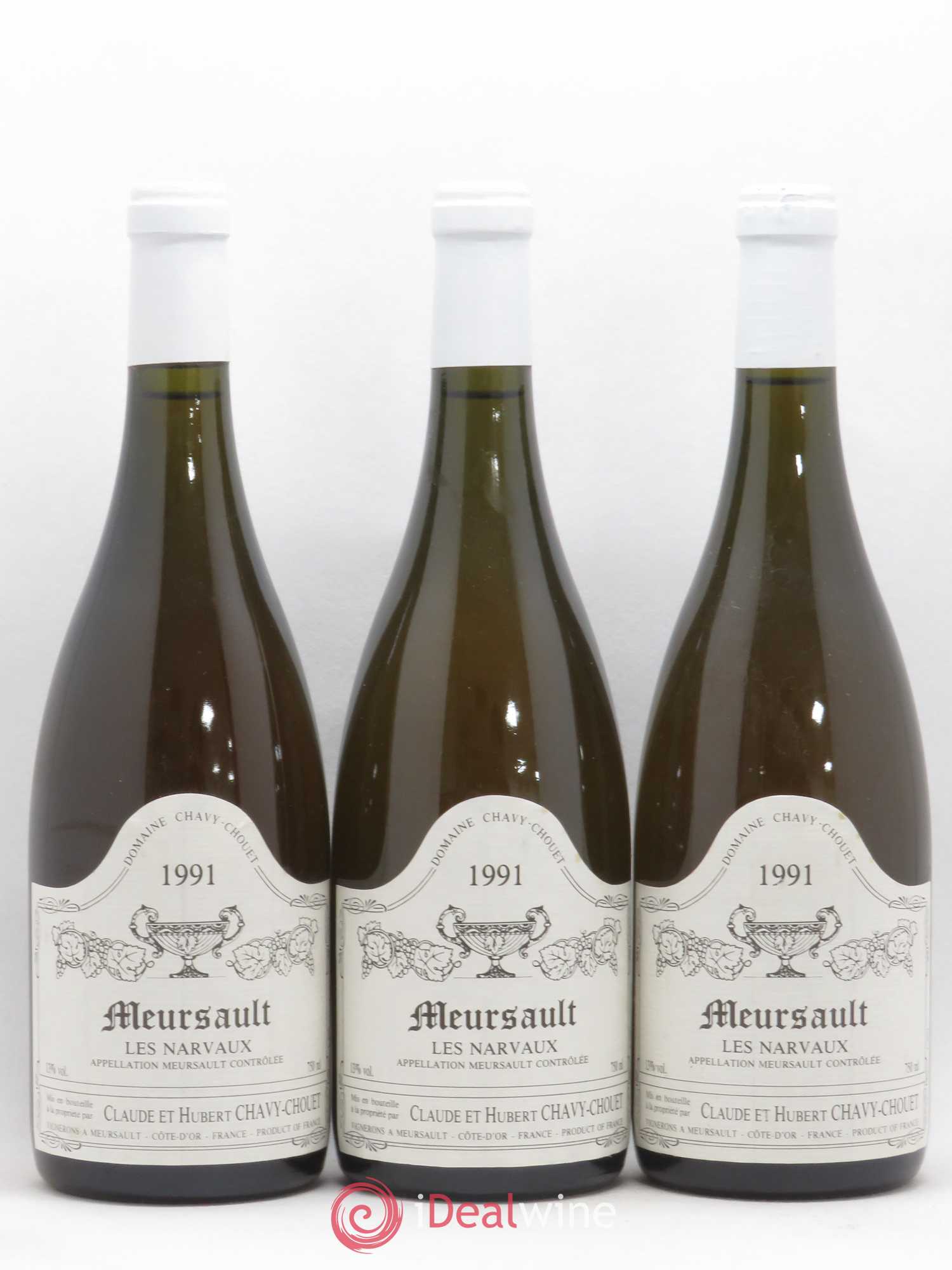 Meursault Les Narvaux Chavy-Chouet 1991 - Lot de 6 bouteilles - 2