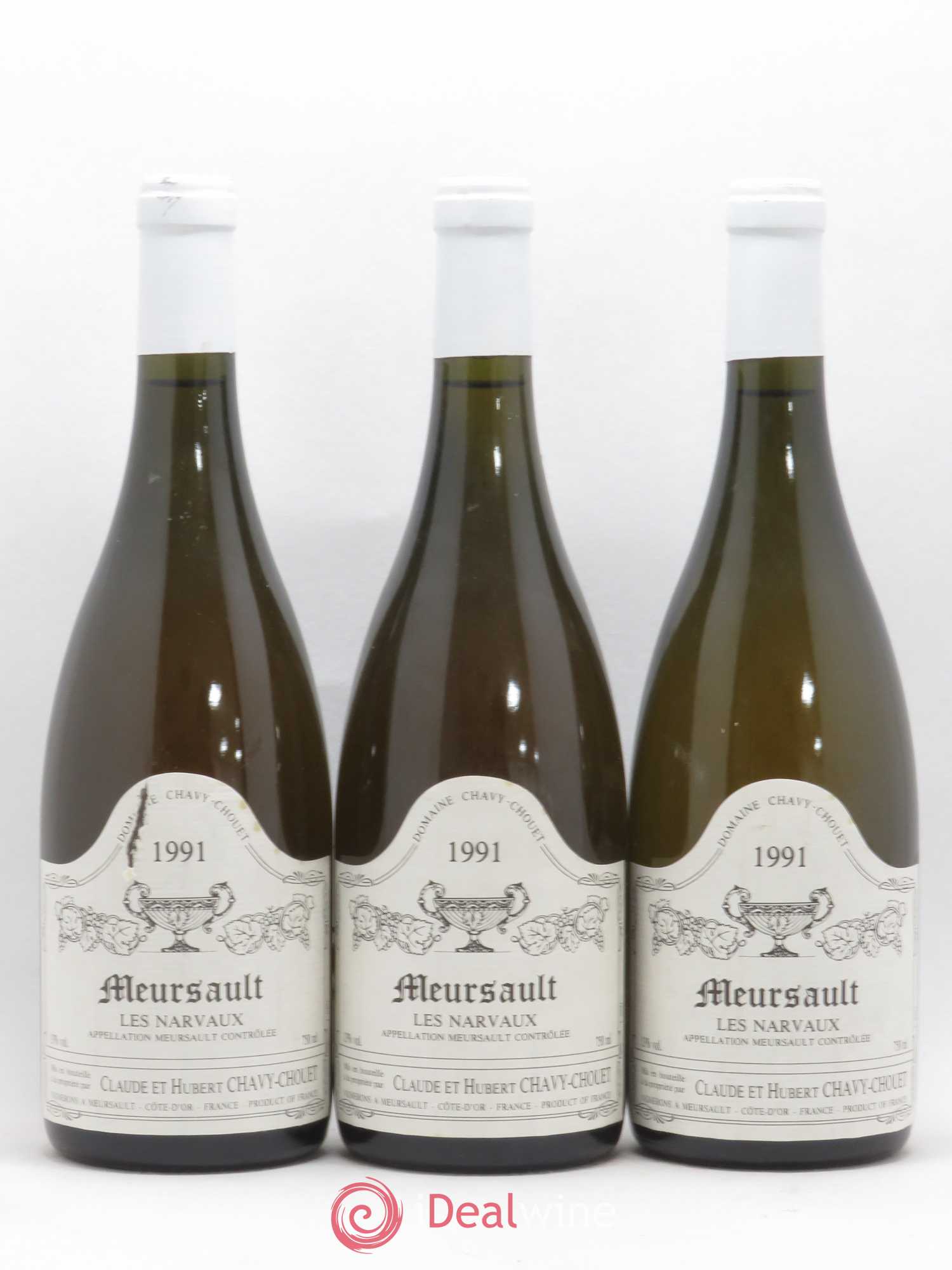 Meursault Les Narvaux Chavy-Chouet 1991 - Lot de 6 bouteilles - 2