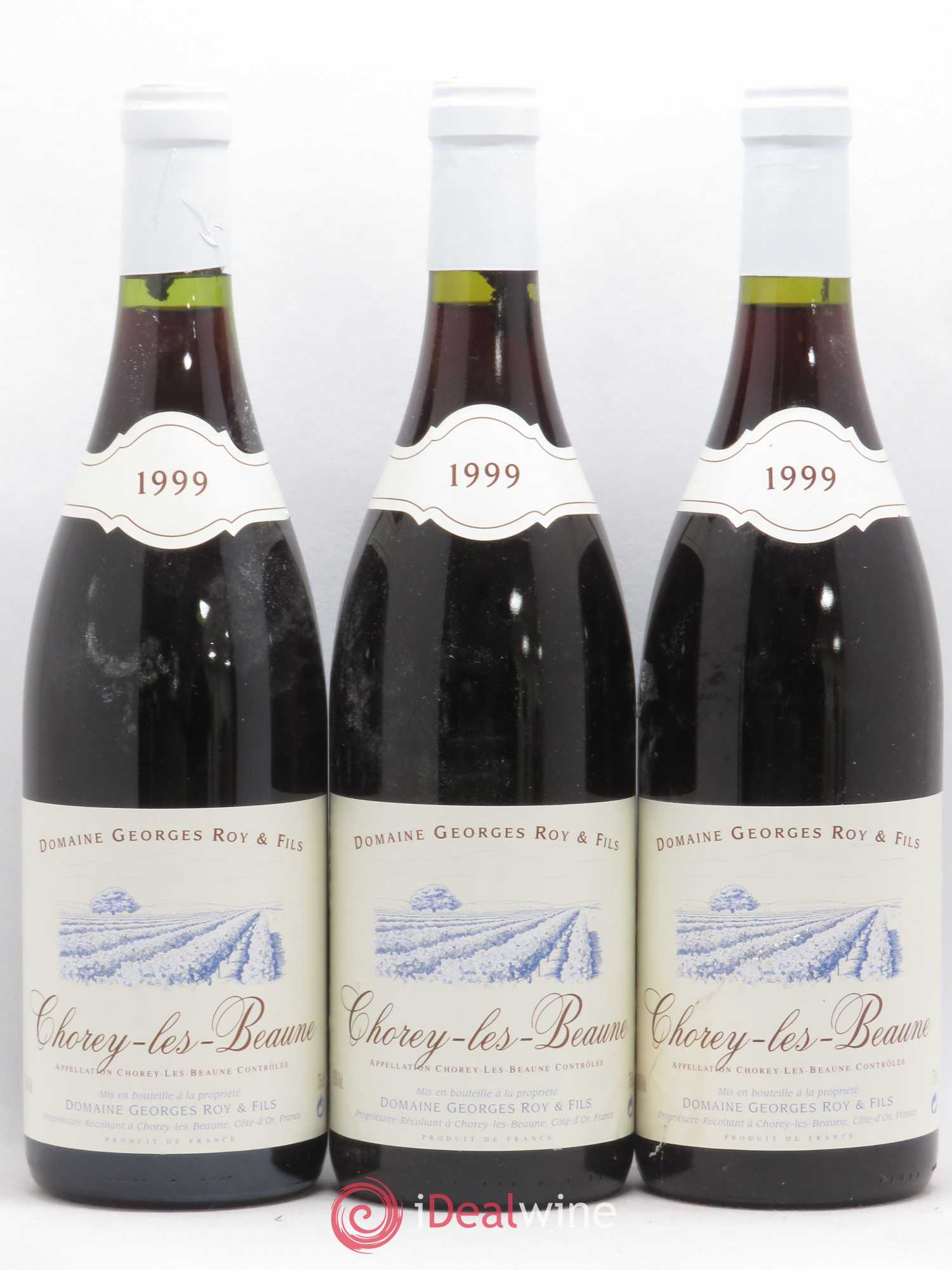 Chorey-lès-Beaune Georges Roy 1999 - Lot de 6 bouteilles - 1