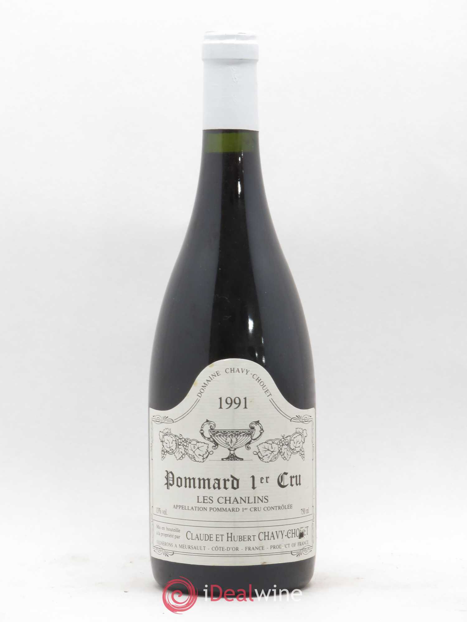 Pommard 1er Cru Les Chanlins Chavy-Chouet 1991 - Lot de 1 bouteille - 0