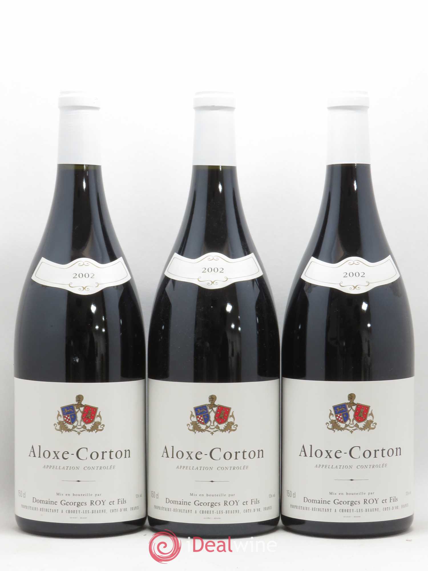 Aloxe-Corton Georges Roy 2002 - Posten von 6 Magnum - 2