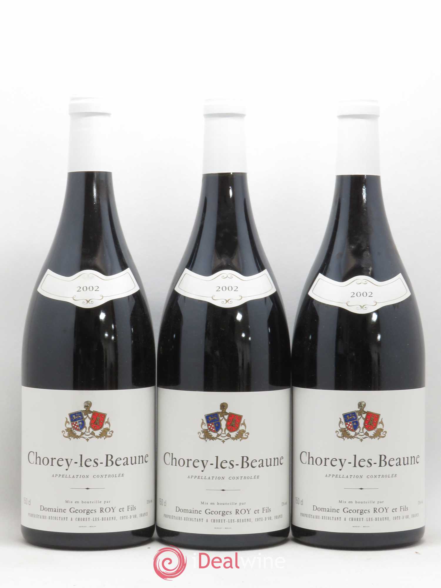 Chorey-lès-Beaune Georges Roy 2002 - Lot de 6 bouteilles - 1