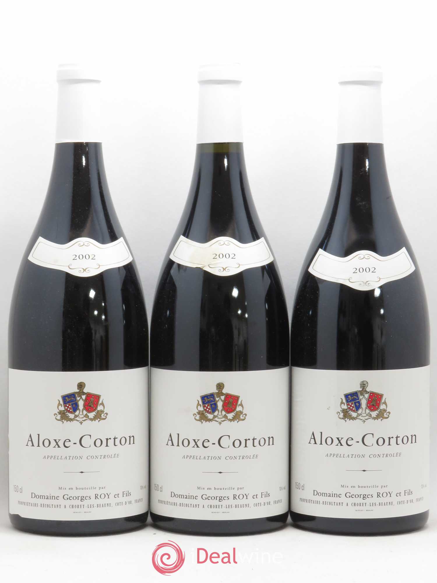Aloxe-Corton Georges Roy 2002 - Posten von 6 Magnum - 1