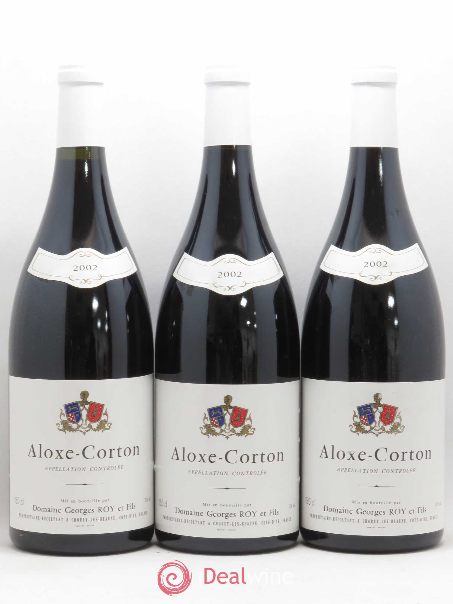 Aloxe-Corton Georges Roy 2002 - Posten von 6 Magnum - 2