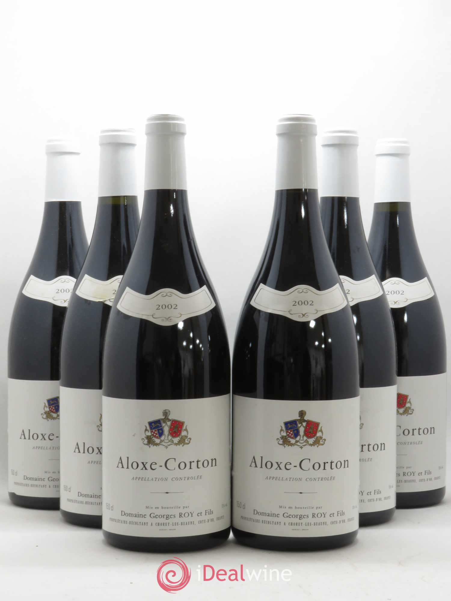 Aloxe-Corton Georges Roy 2002 - Posten von 6 Magnum - 0