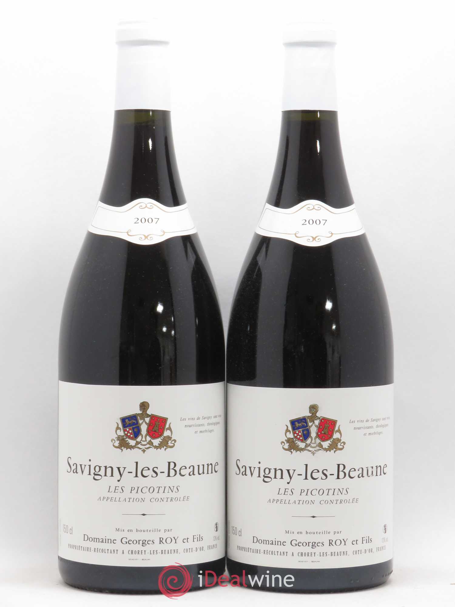 Savigny-lès-Beaune Les Picotins Georges Roy 2007 - Posten von 2 Magnum - 0