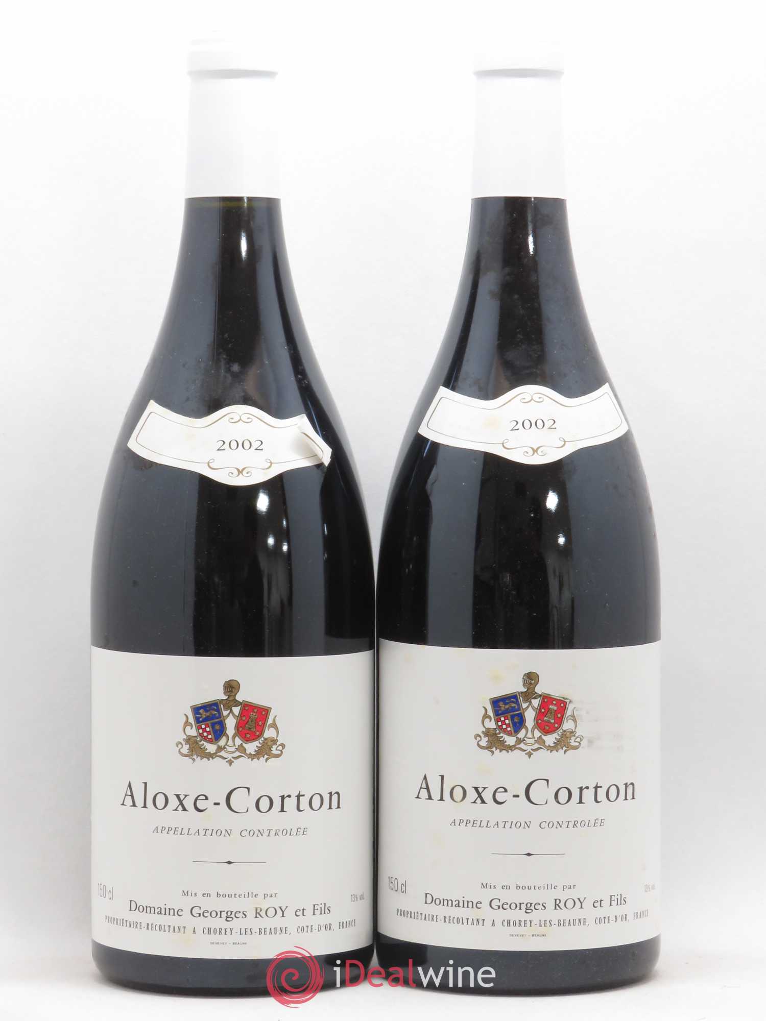 Aloxe-Corton Georges Roy 2002 - Posten von 2 Magnum - 0