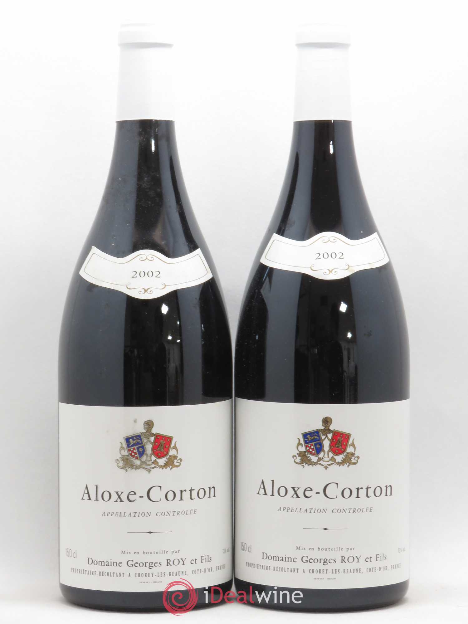 Aloxe-Corton Georges Roy 2002 - Posten von 2 Magnum - 0