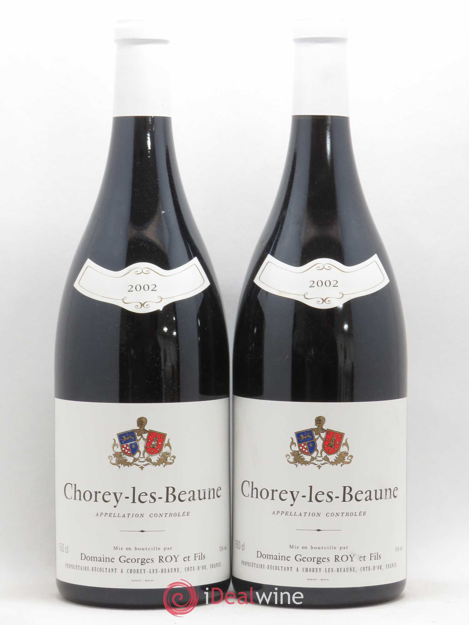Chorey-lès-Beaune Georges Roy 2002 - Lot de 2 magnums - 0