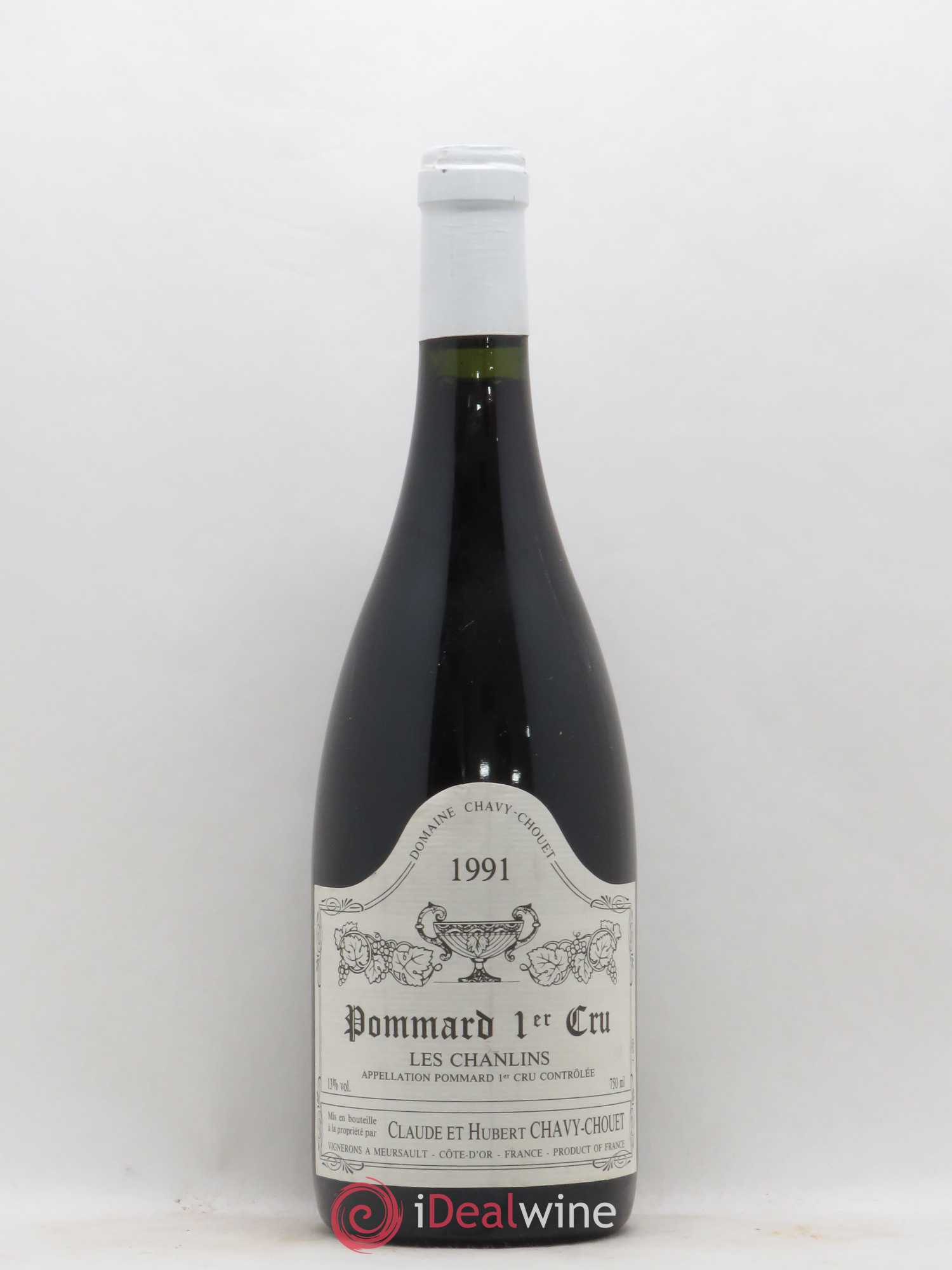 Pommard 1er Cru Les Chanlins Chavy-Chouet 1991 - Lot de 1 bouteille - 0