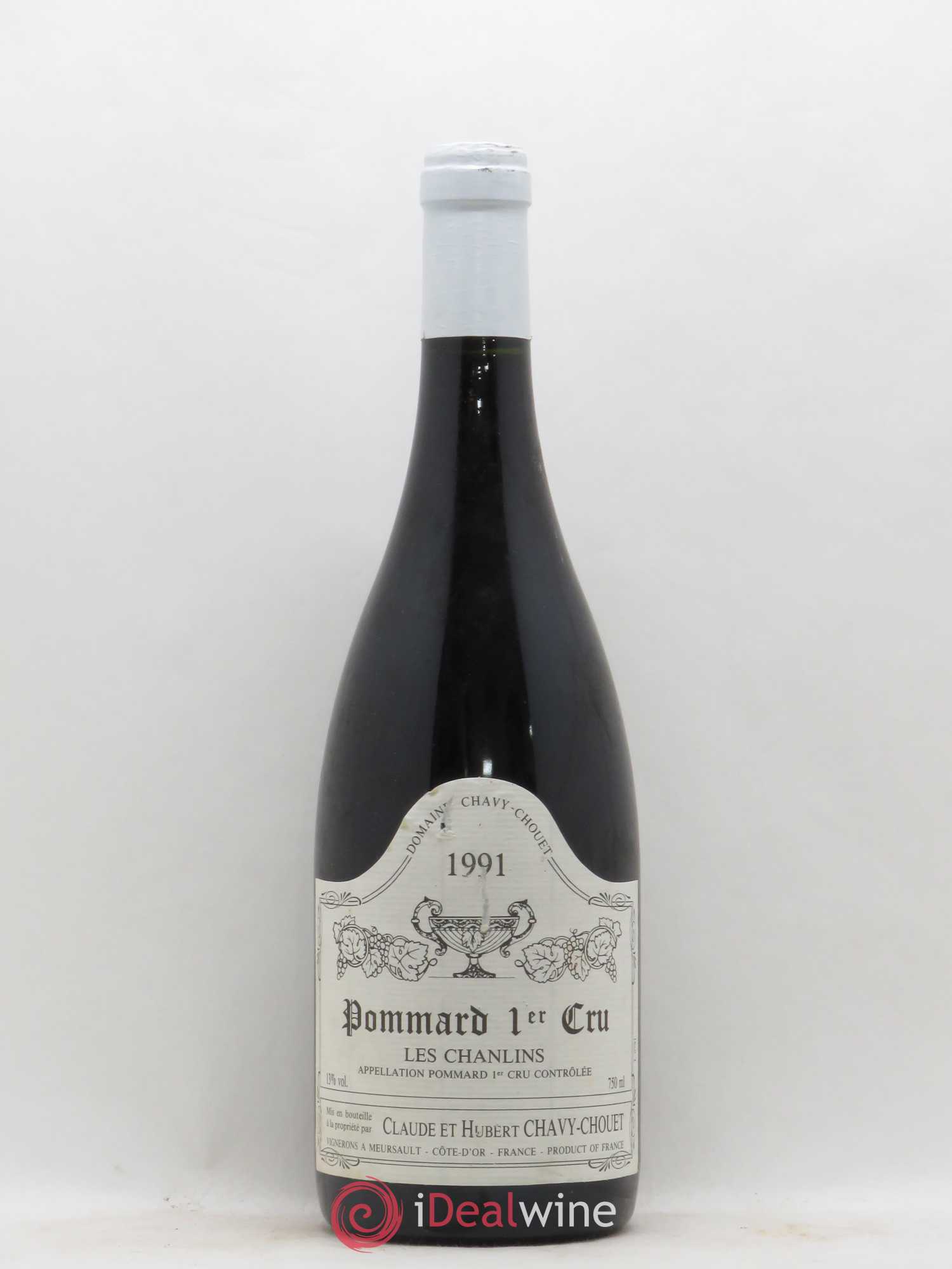 Pommard 1er Cru Les Chanlins Chavy-Chouet 1991 - Lot de 1 bouteille - 0