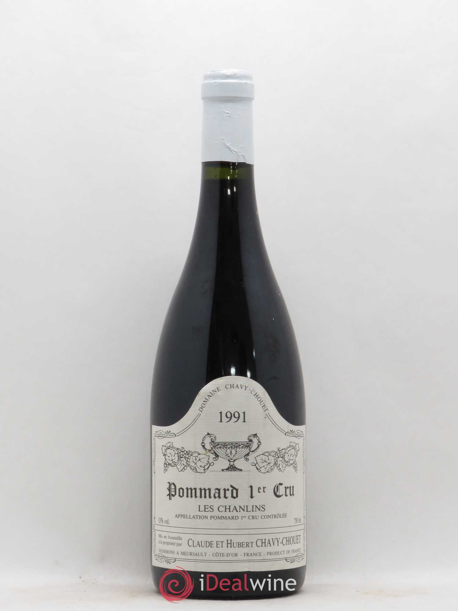 Pommard 1er Cru Les Chanlins Chavy-Chouet 1991 - Lot de 1 bouteille - 0