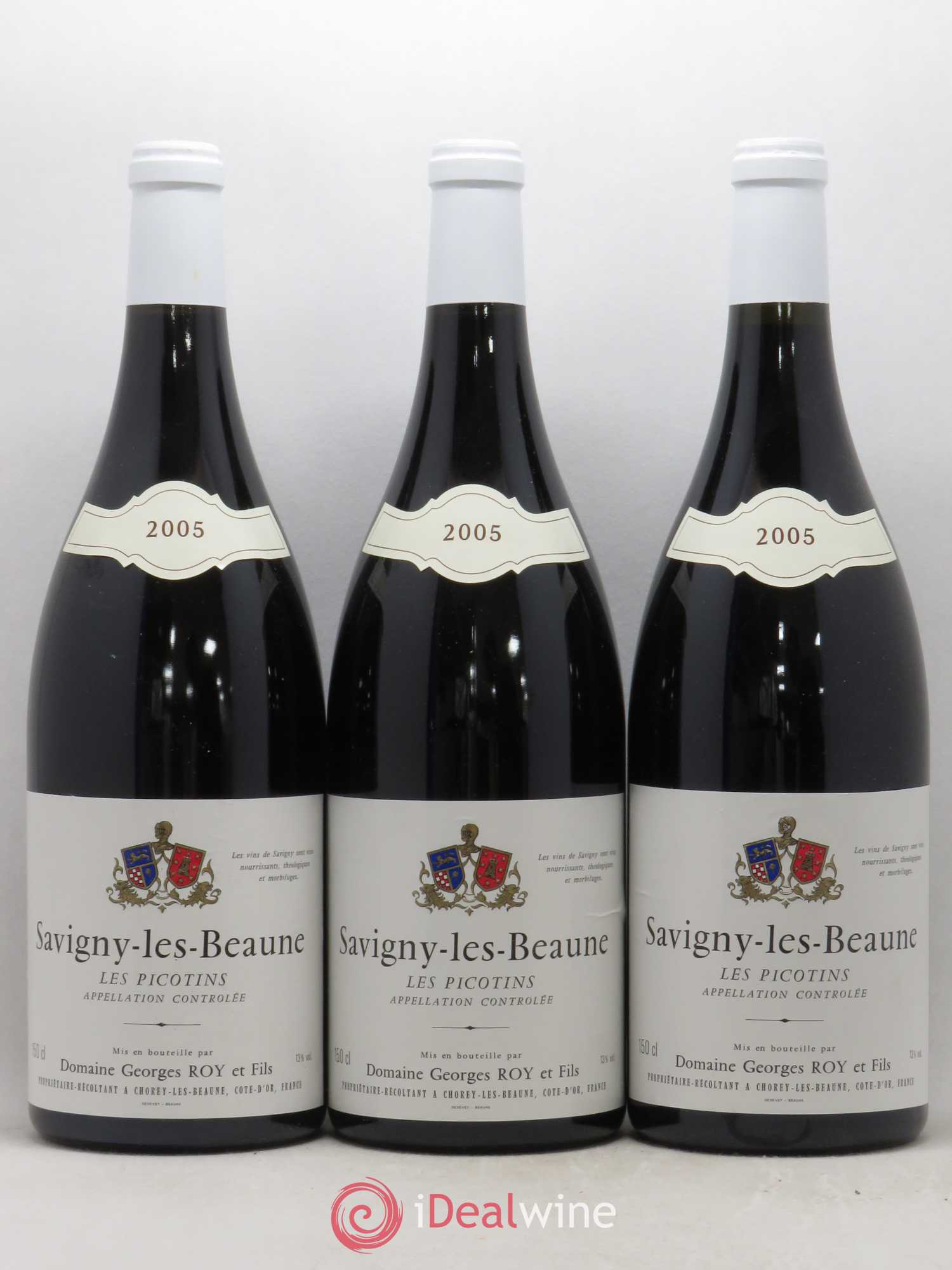 Savigny-lès-Beaune Les Picotins Georges Roy et Fils (Domaine) 2005 - Lot de 6 magnums - 1