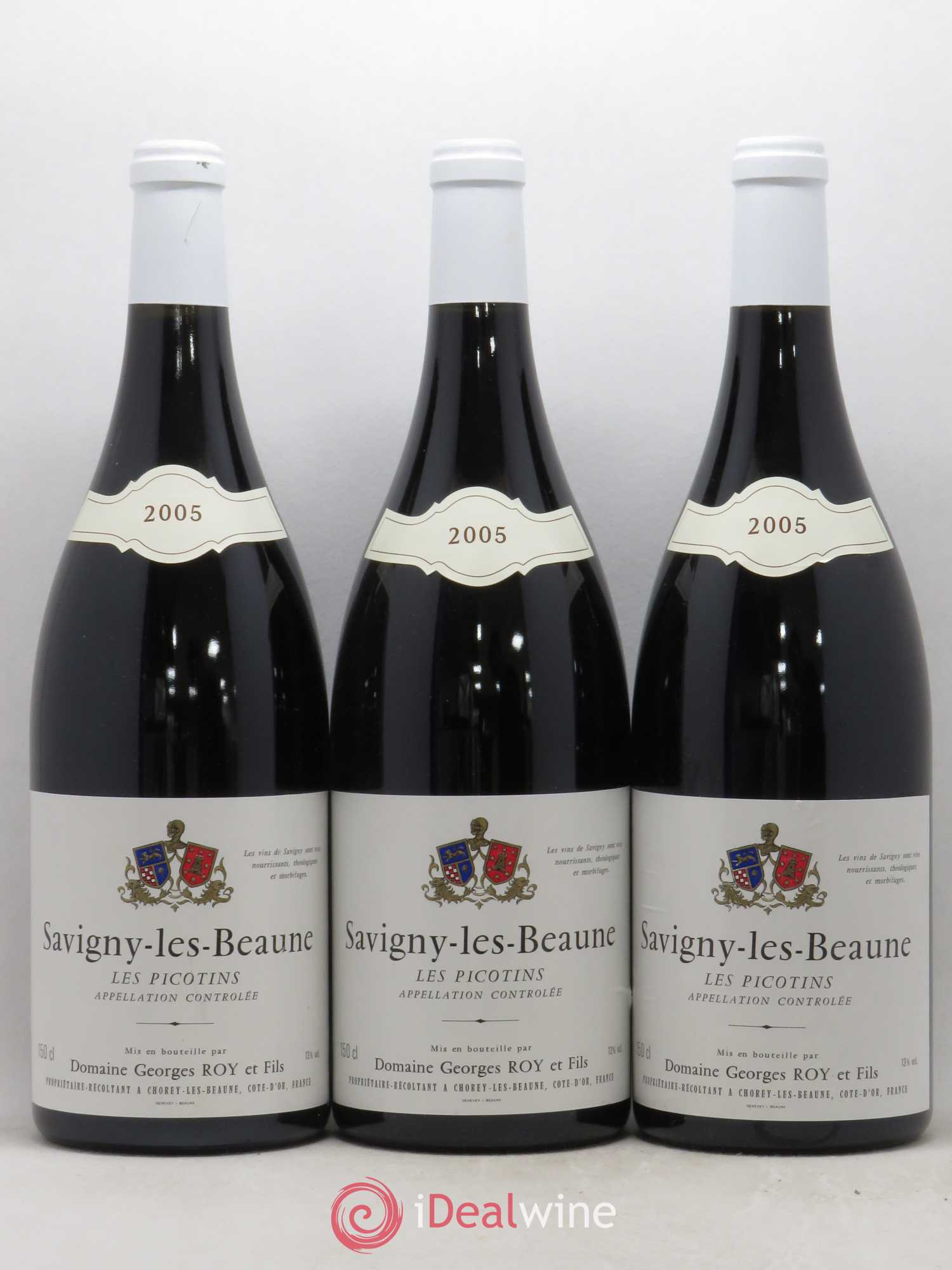 Savigny-lès-Beaune Les Picotins Georges Roy et Fils (Domaine) 2005 - Lot de 6 magnums - 2
