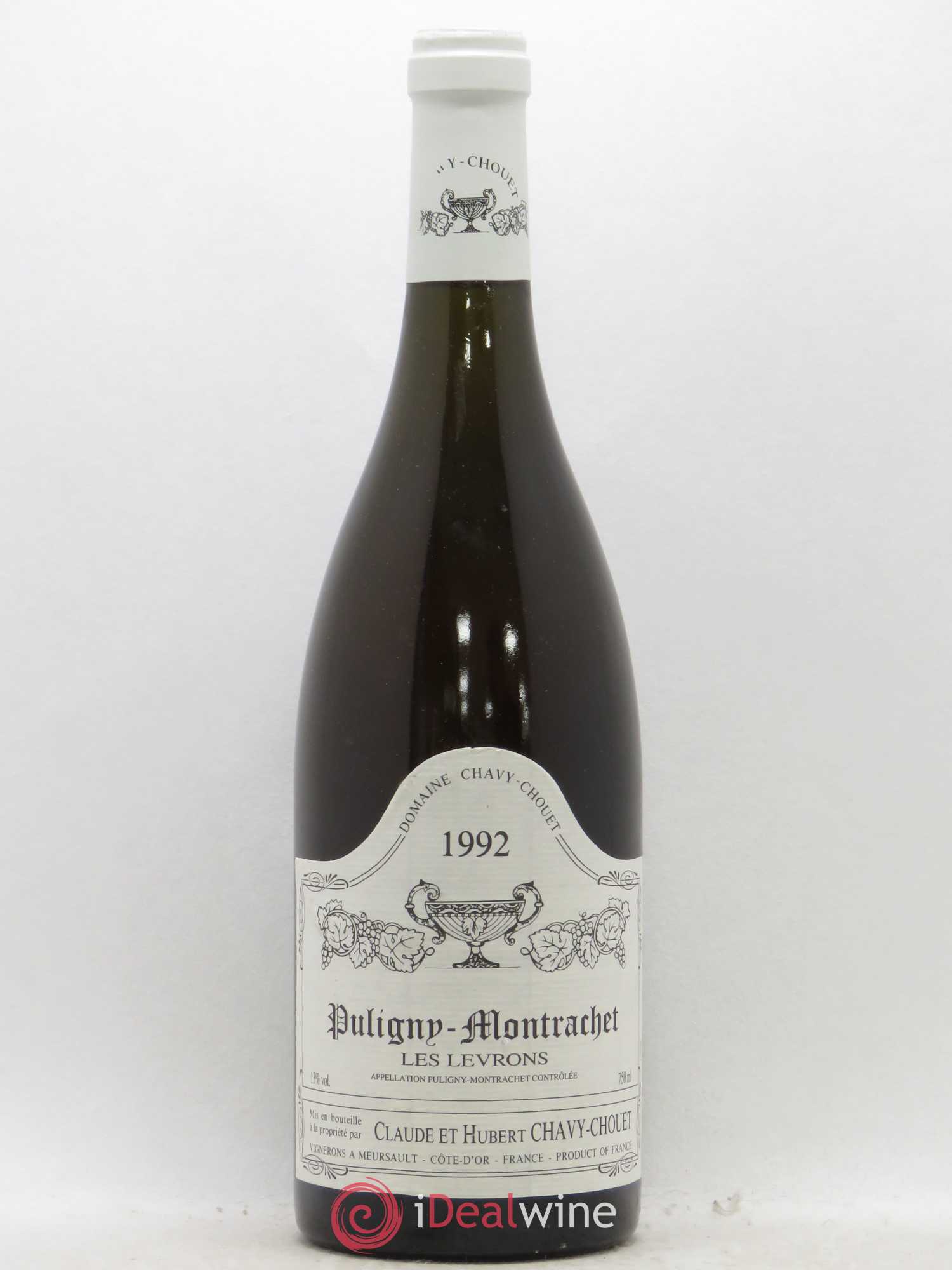 Puligny-Montrachet Les Levrons Chavy Chouet 1992 - Posten von 1 Flasche - 0