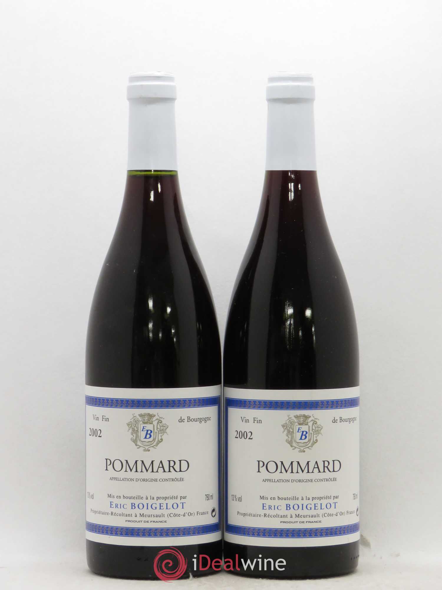 Pommard Eric Boigelot 2002 - Lot de 2 bouteilles - 0