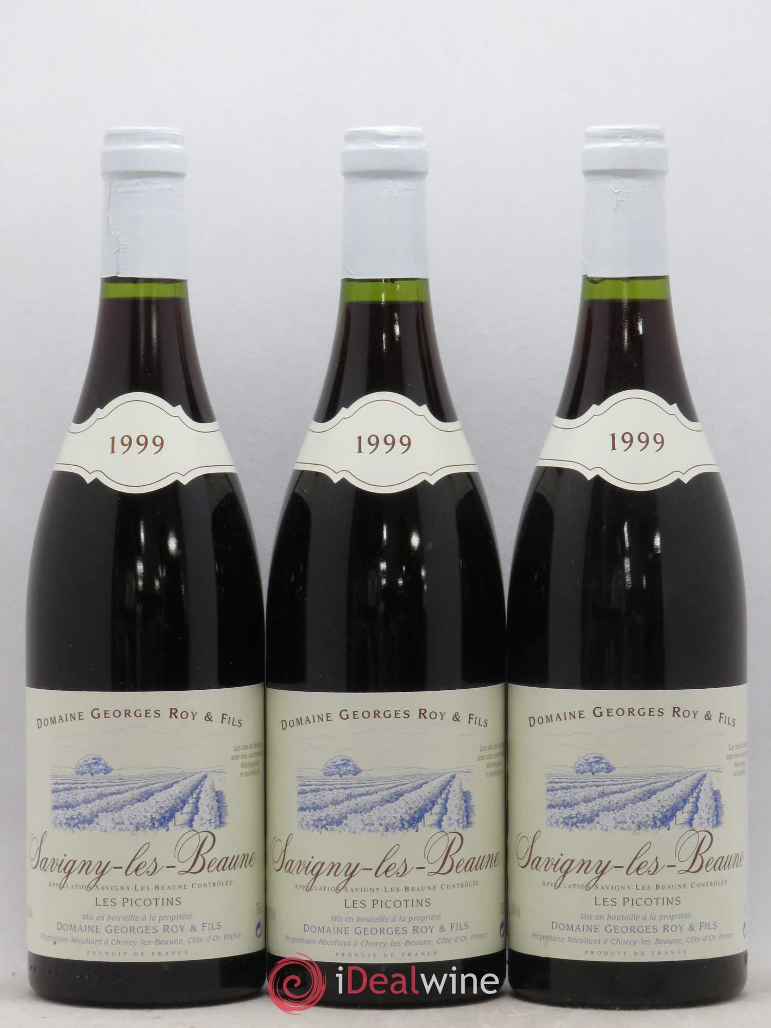 Savigny-lès-Beaune Les Picotins Georges Roy et Fils (Domaine) 1999 - Lot de 6 bouteilles - 2