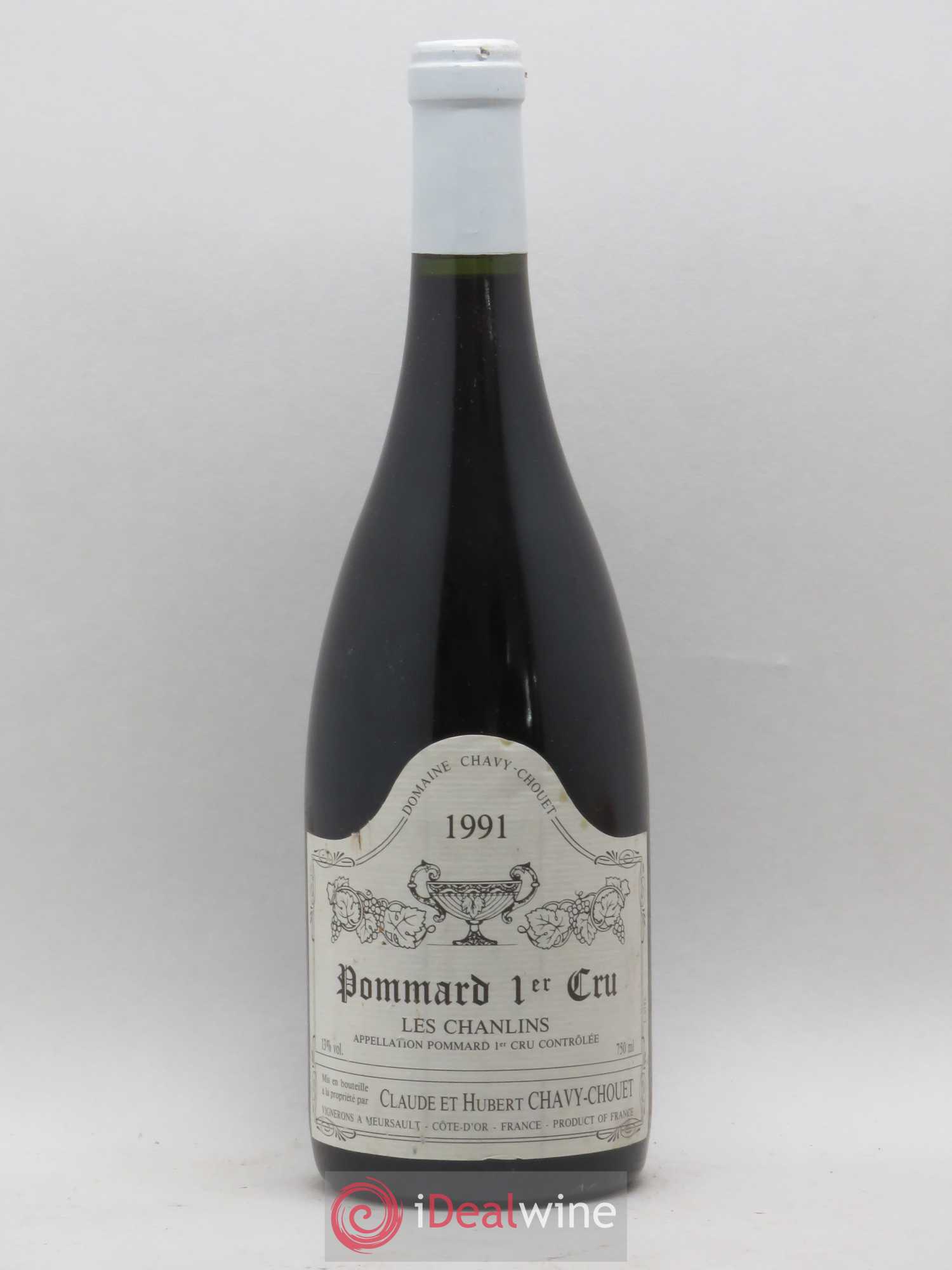 Pommard 1er Cru Les Chanlins Chavy-Chouet 1991 - Lot de 1 bouteille - 0