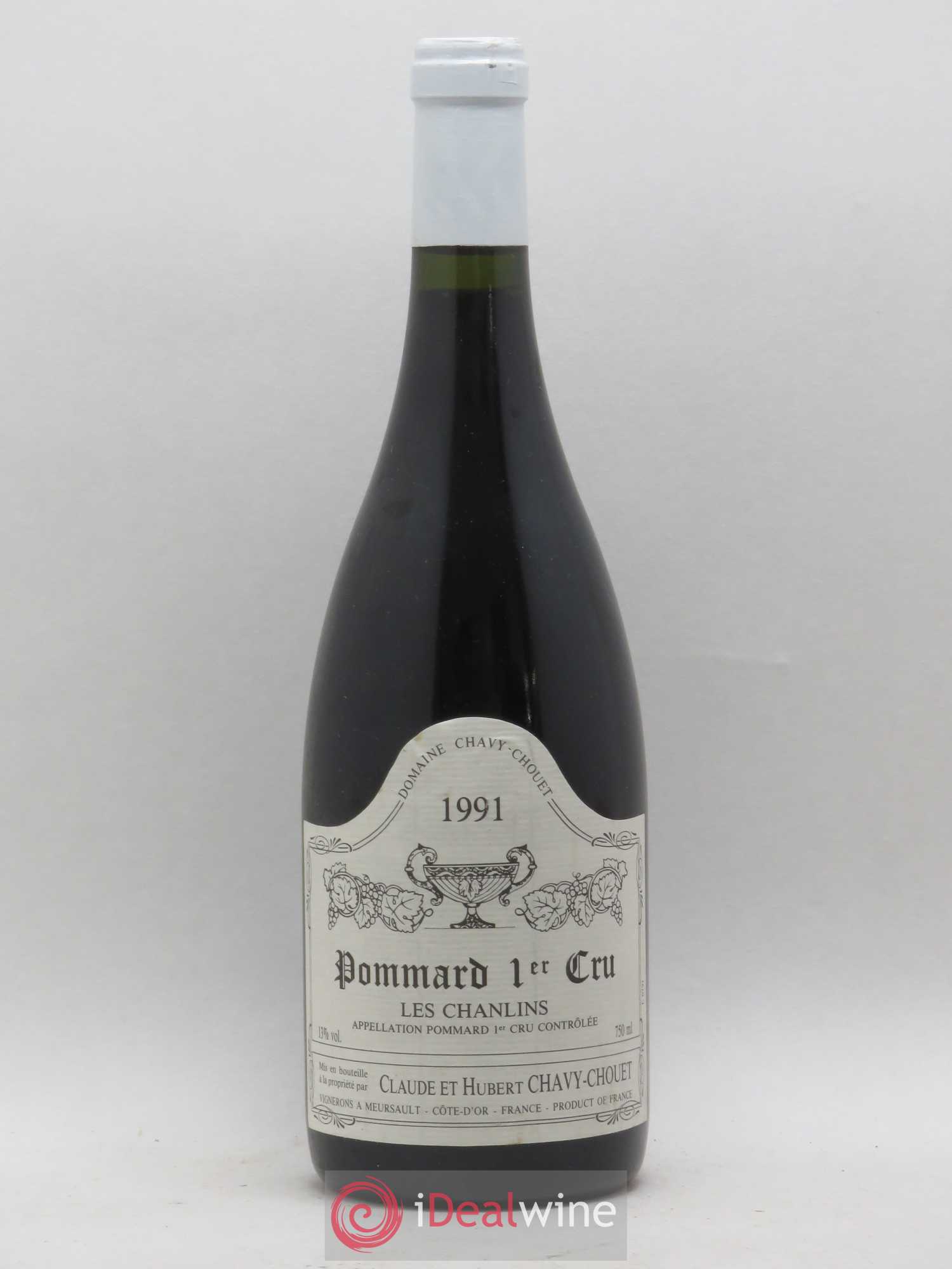 Pommard 1er Cru Les Chanlins Chavy-Chouet 1991 - Lot de 1 bouteille - 0
