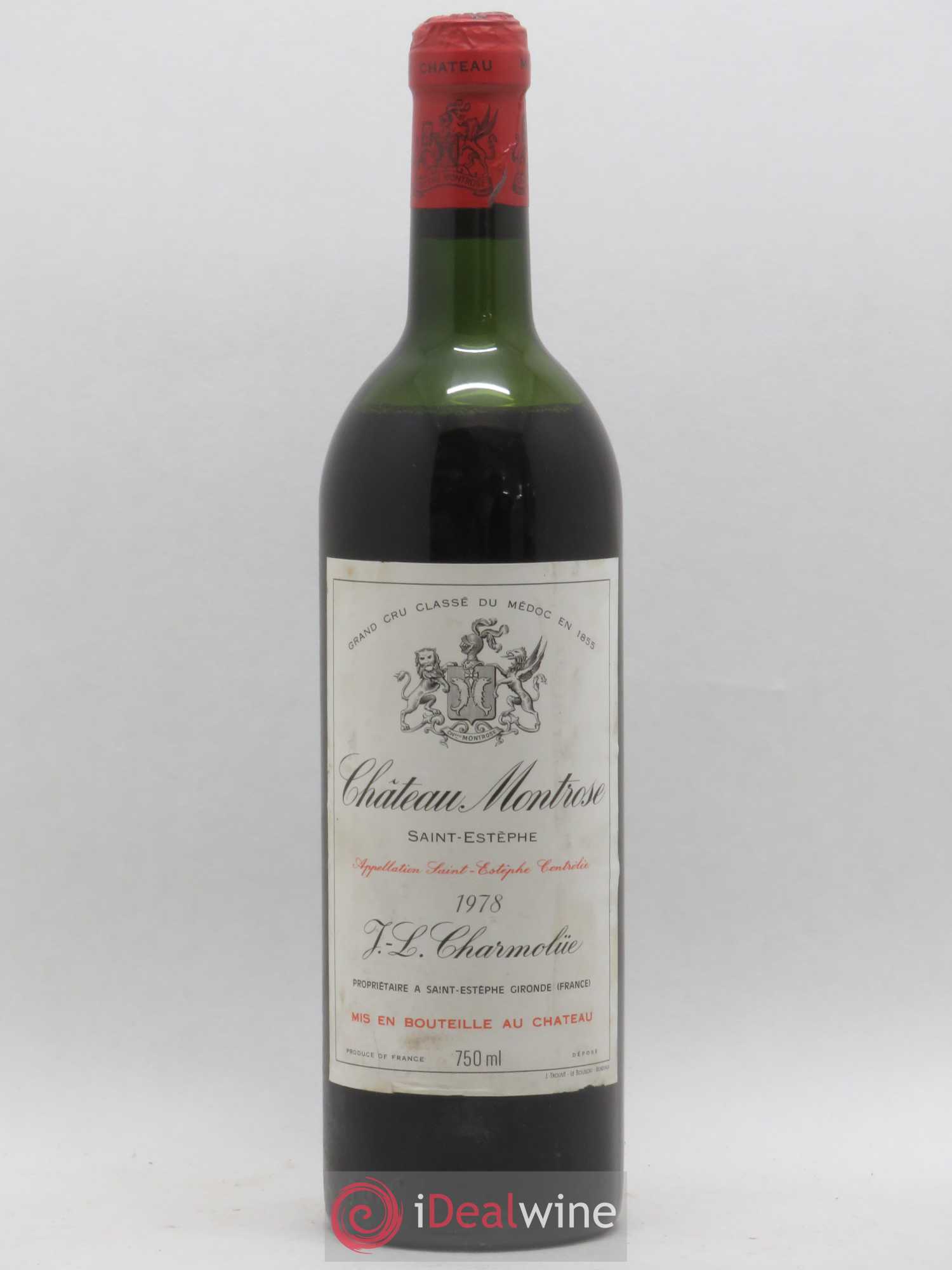 Château Montrose 2ème Grand Cru Classé 1978 - Lot de 1 bouteille - 0