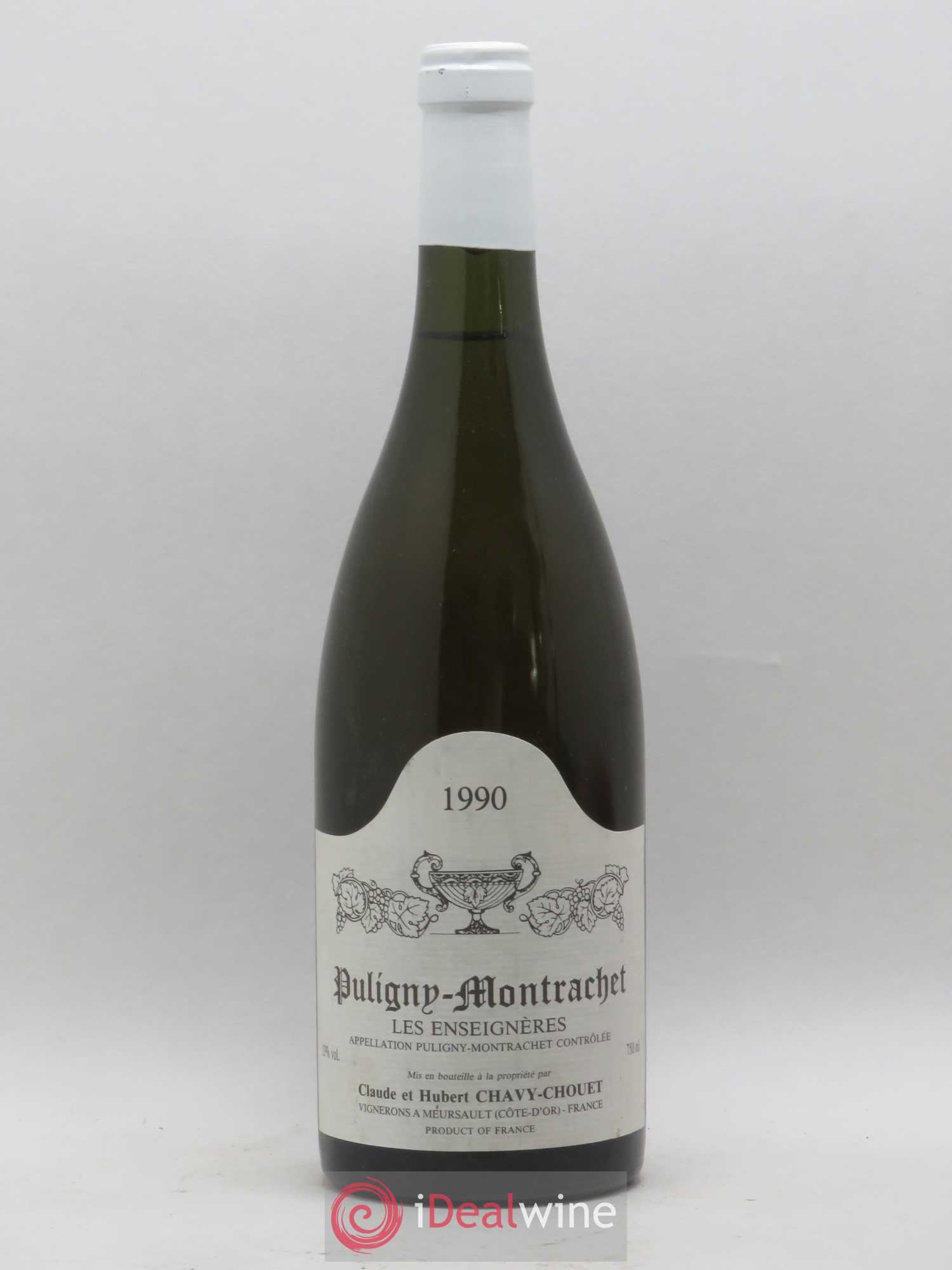 Puligny-Montrachet Les Enseignères Chavy-Chouet 1990 - Lot de 1 bouteille - 0
