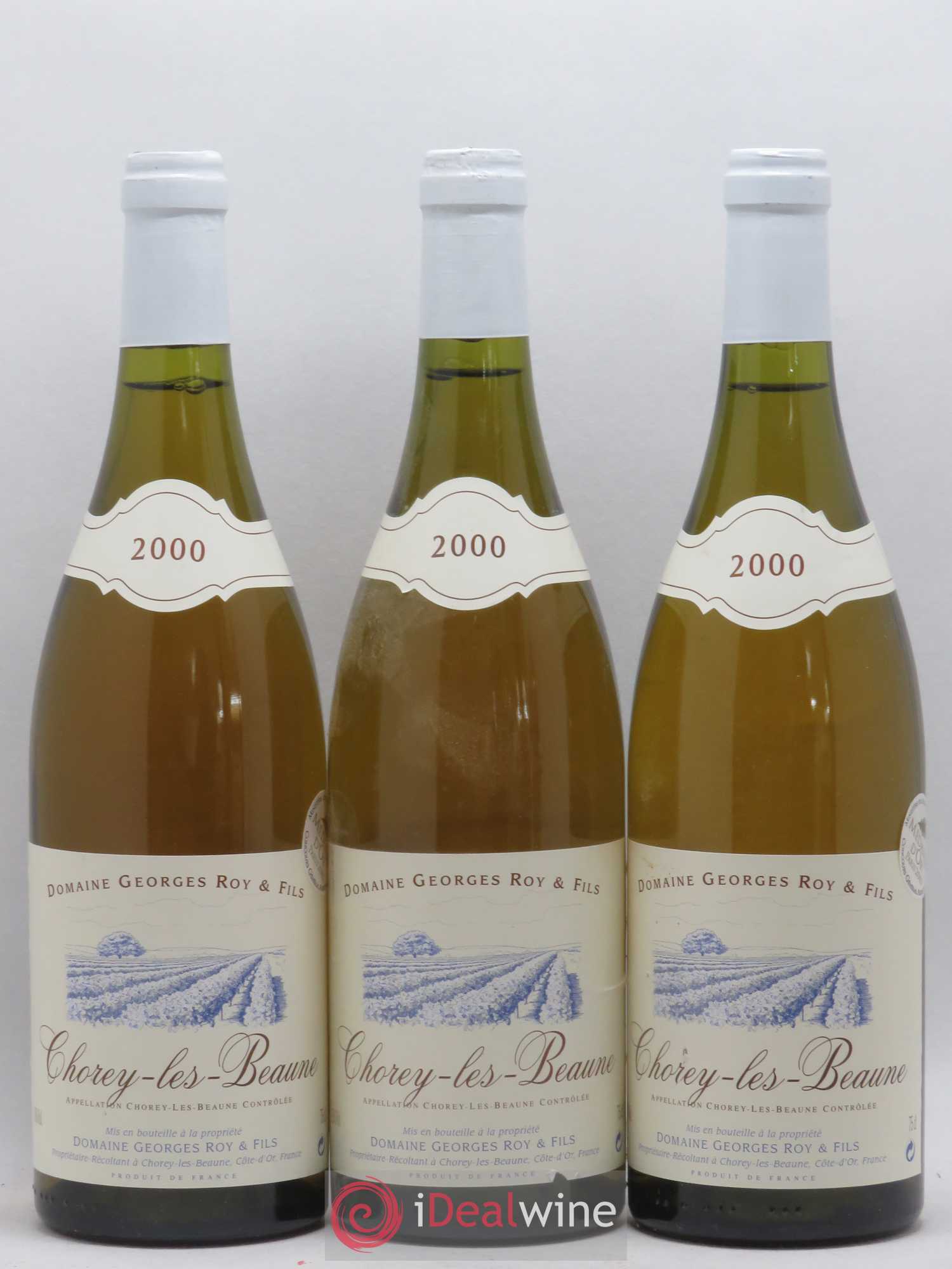 Chorey-lès-Beaune Georges Roy et Fils 2000 - Posten von 3 Flaschen - 0