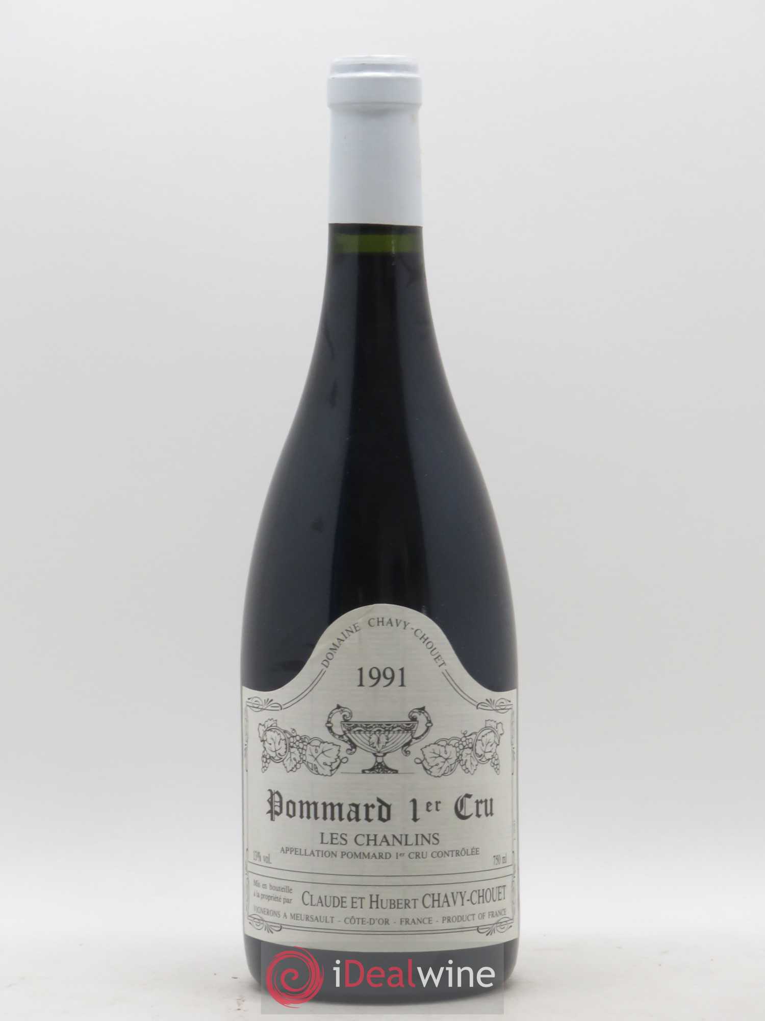 Pommard 1er Cru Les Chanlins Chavy-Chouet 1991 - Lot de 1 bouteille - 0