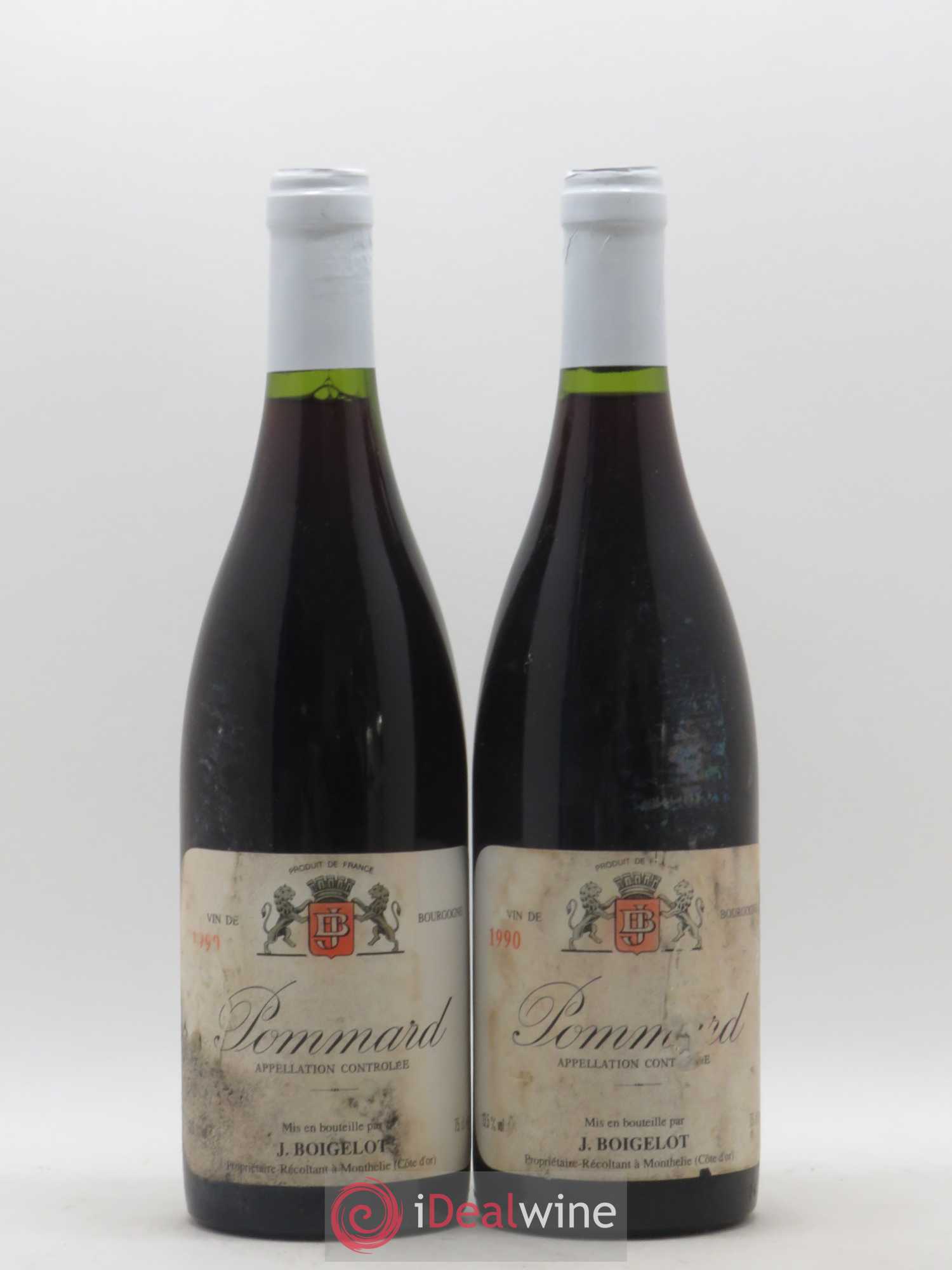 Pommard Boigelot 1990 - Lot de 2 bouteilles - 0