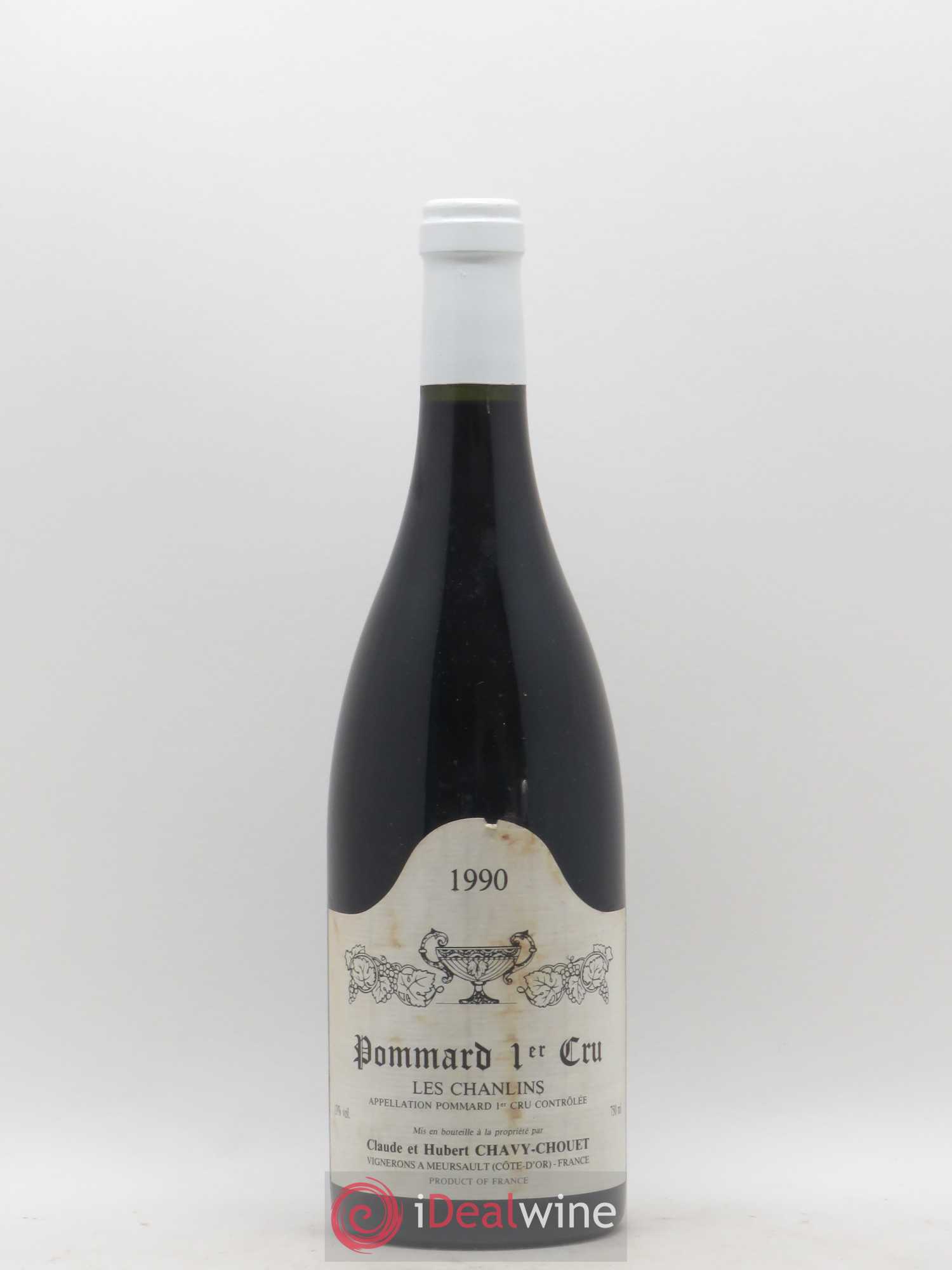 Pommard 1er Cru Les Chanlins Chavy-Chouet 1990 - Lot de 1 bouteille - 0