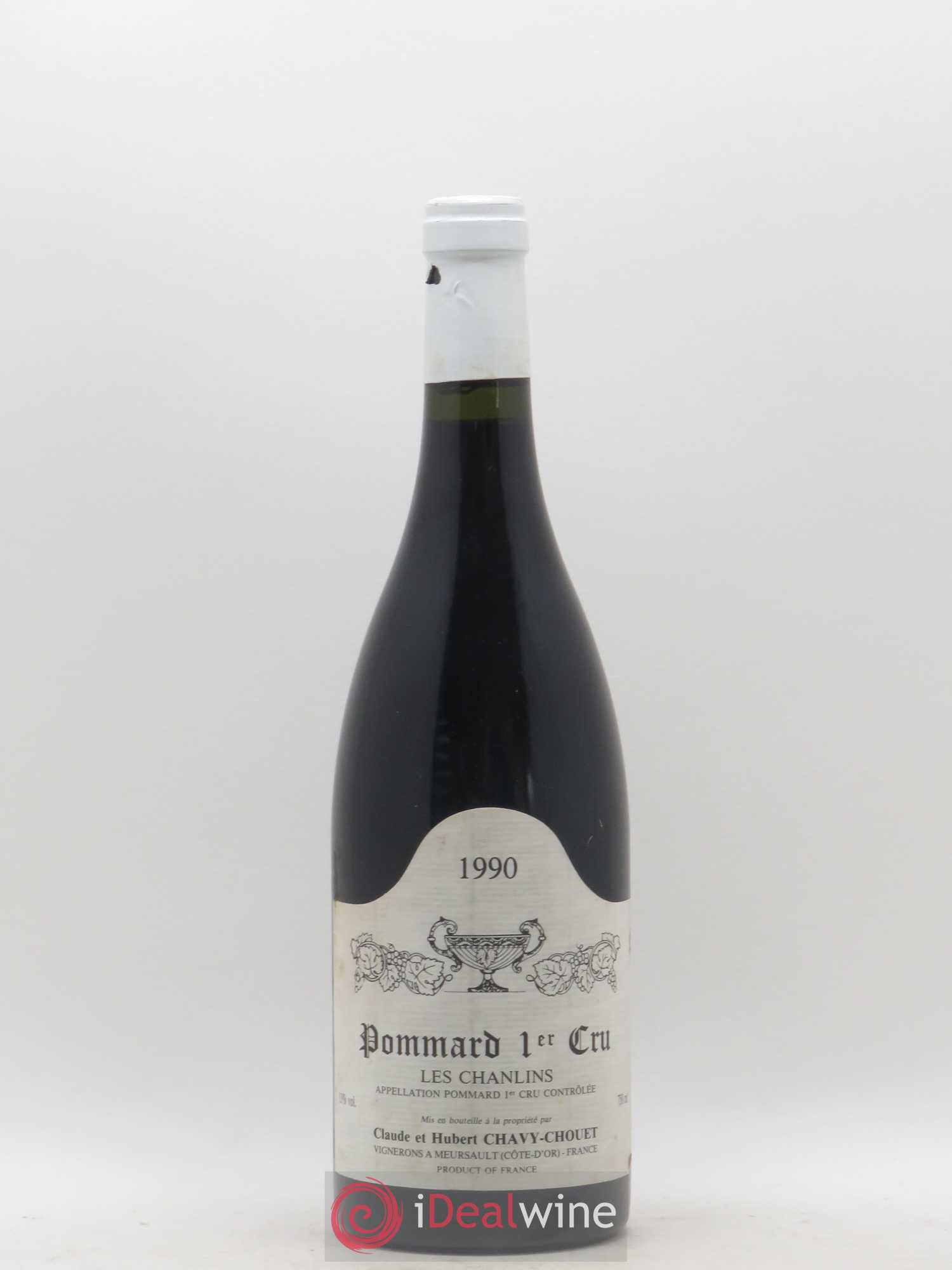 Pommard 1er Cru Les Chanlins Chavy-Chouet 1990 - Lot de 1 bouteille - 0
