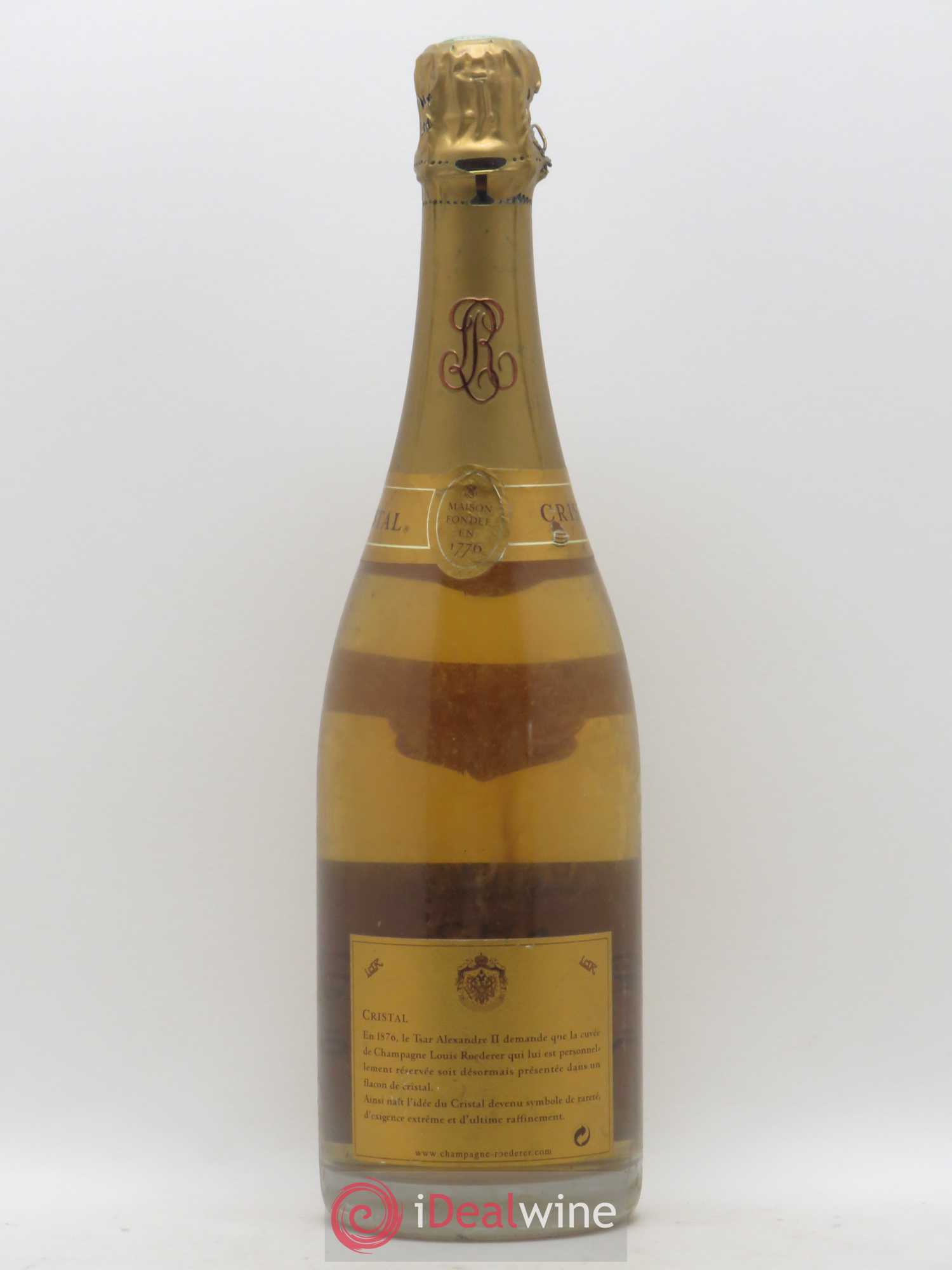 Cristal Louis Roederer 1997 - Lot de 1 bouteille - 1
