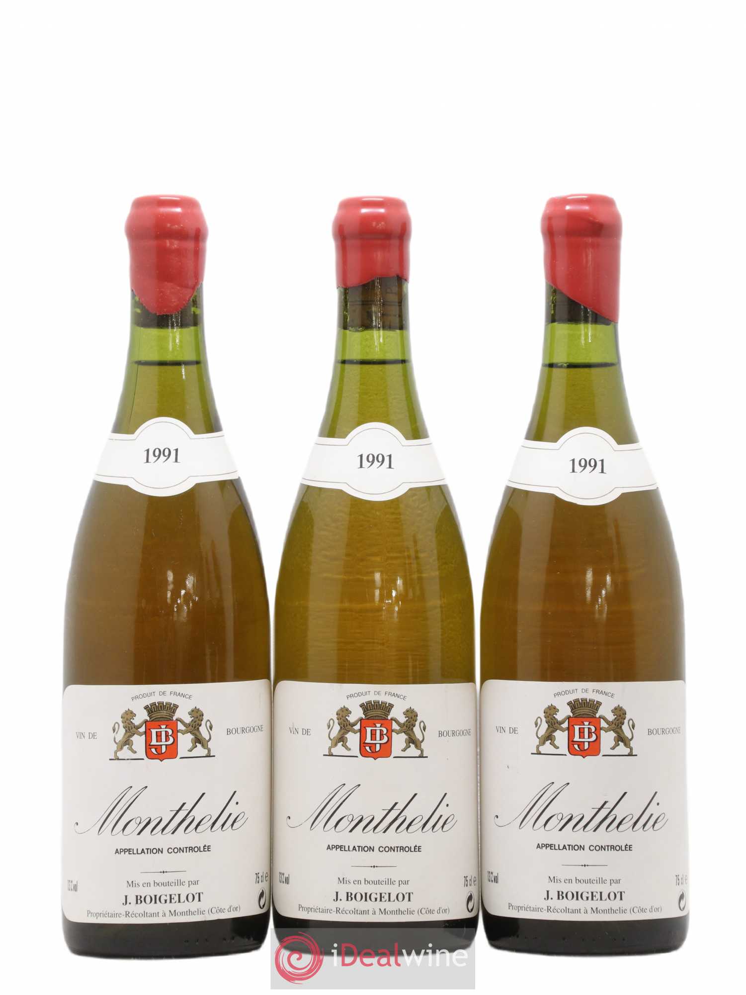 Monthélie Boigelot (sans prix de réserve) 1991 - Lotto di 6 bottiglie - 2