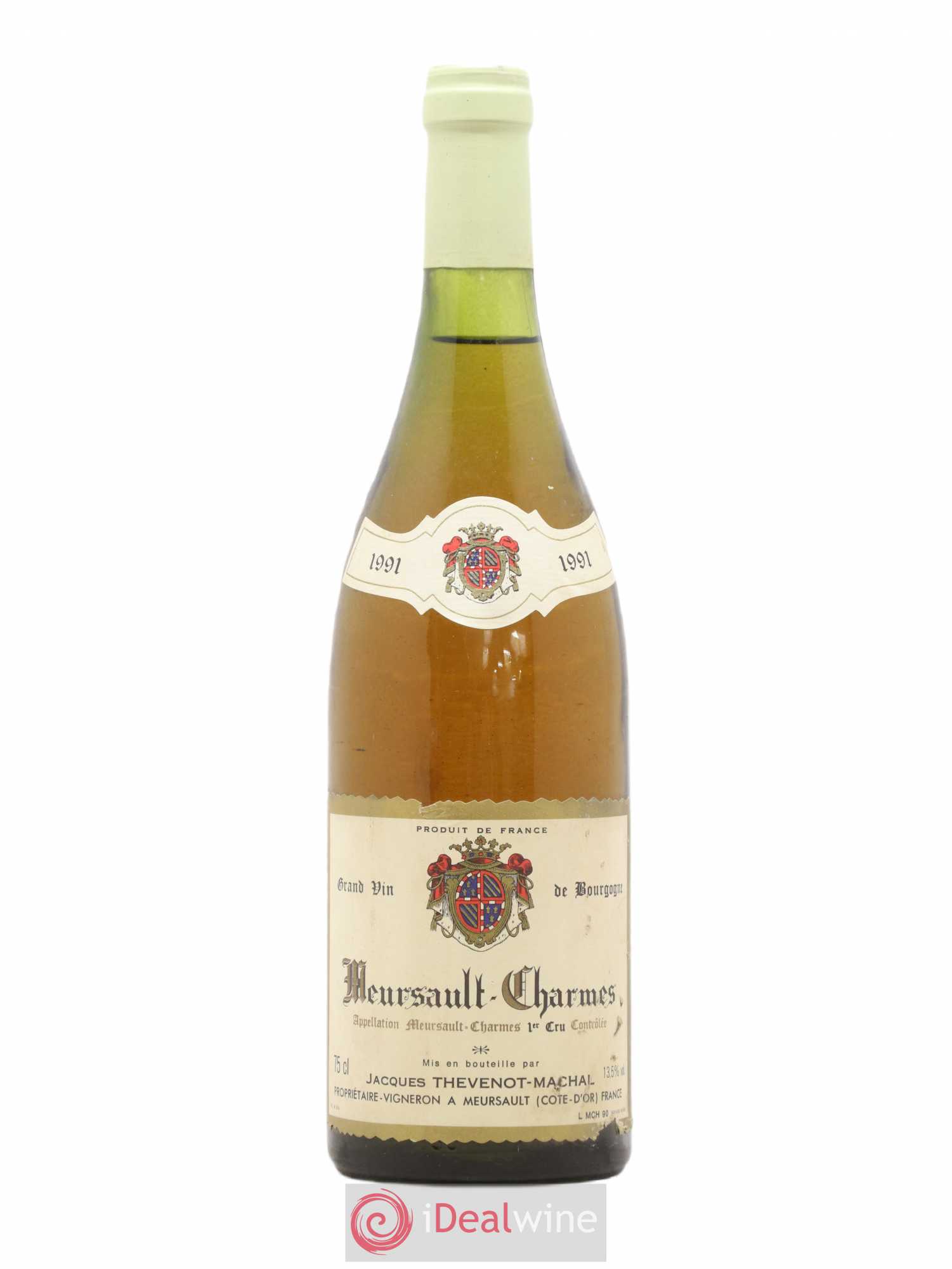 Meursault 1er Cru Charmes Thevenot-Machal 1991 - Posten von 1 Flasche - 0