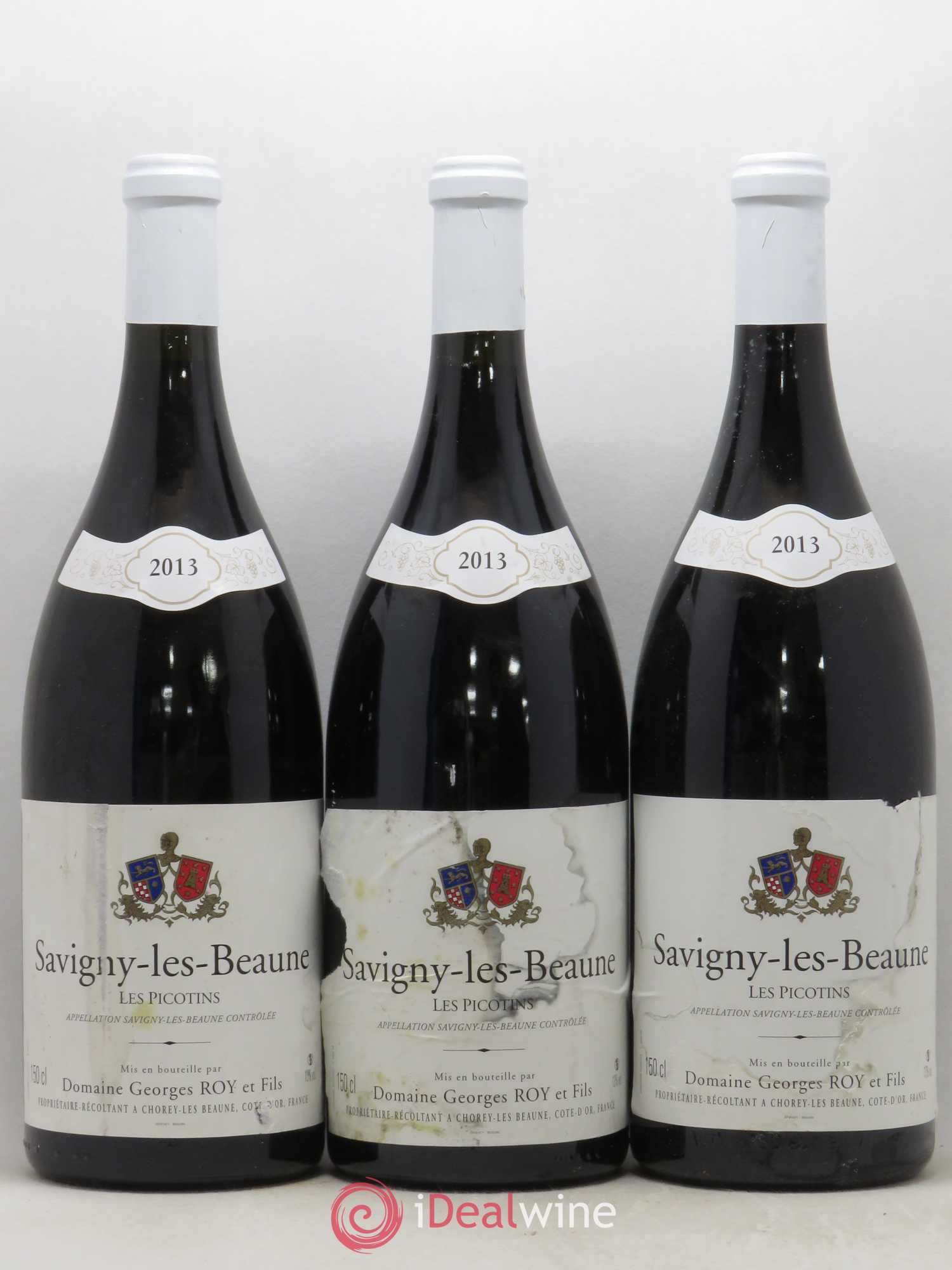 Savigny-lès-Beaune Les Picotins Georges Roy et Fils (Domaine) 2013 - Lot de 6 magnums - 2