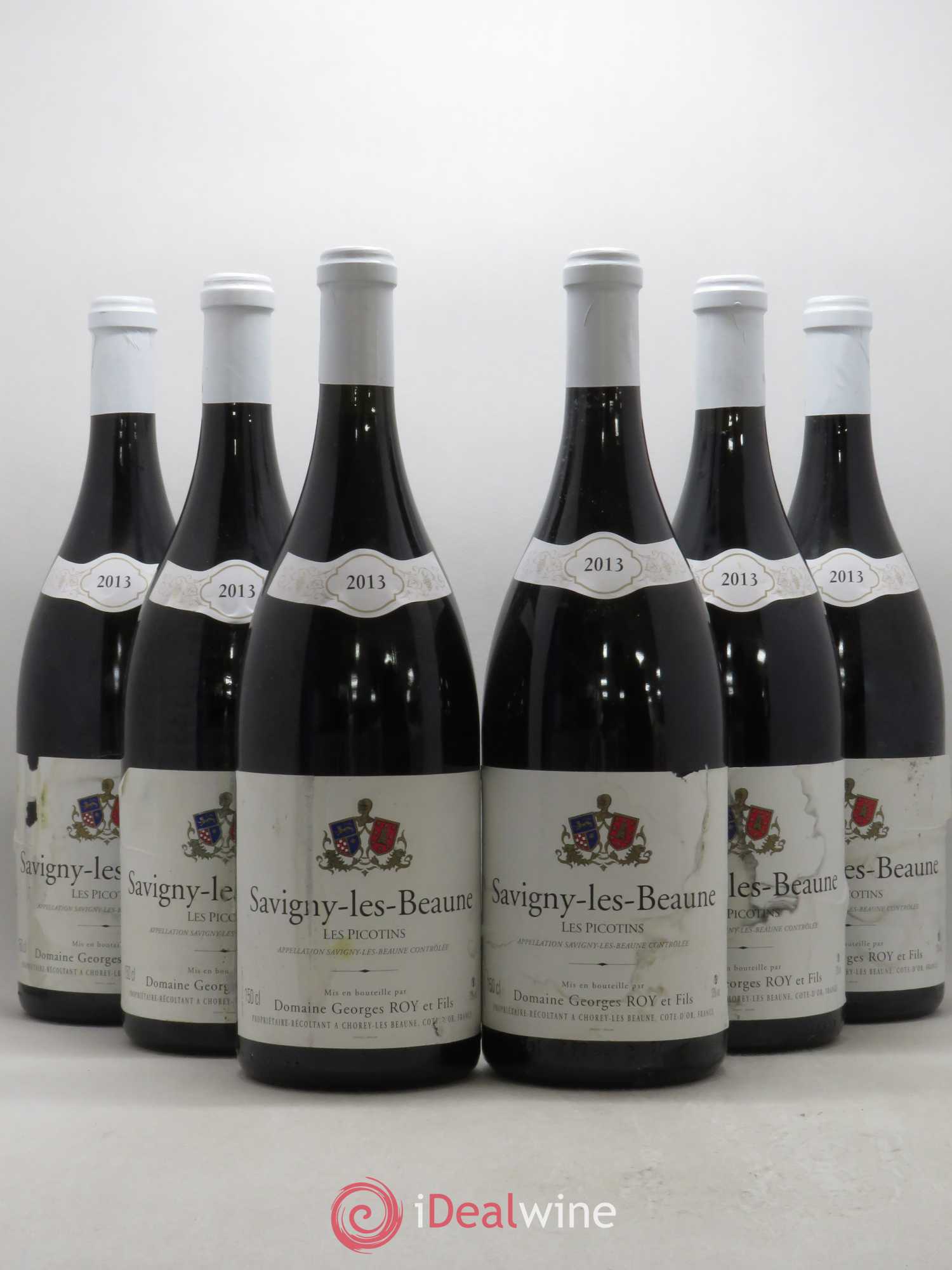 Savigny-lès-Beaune Les Picotins Georges Roy et Fils (Domaine) 2013 - Lot de 6 magnums - 0