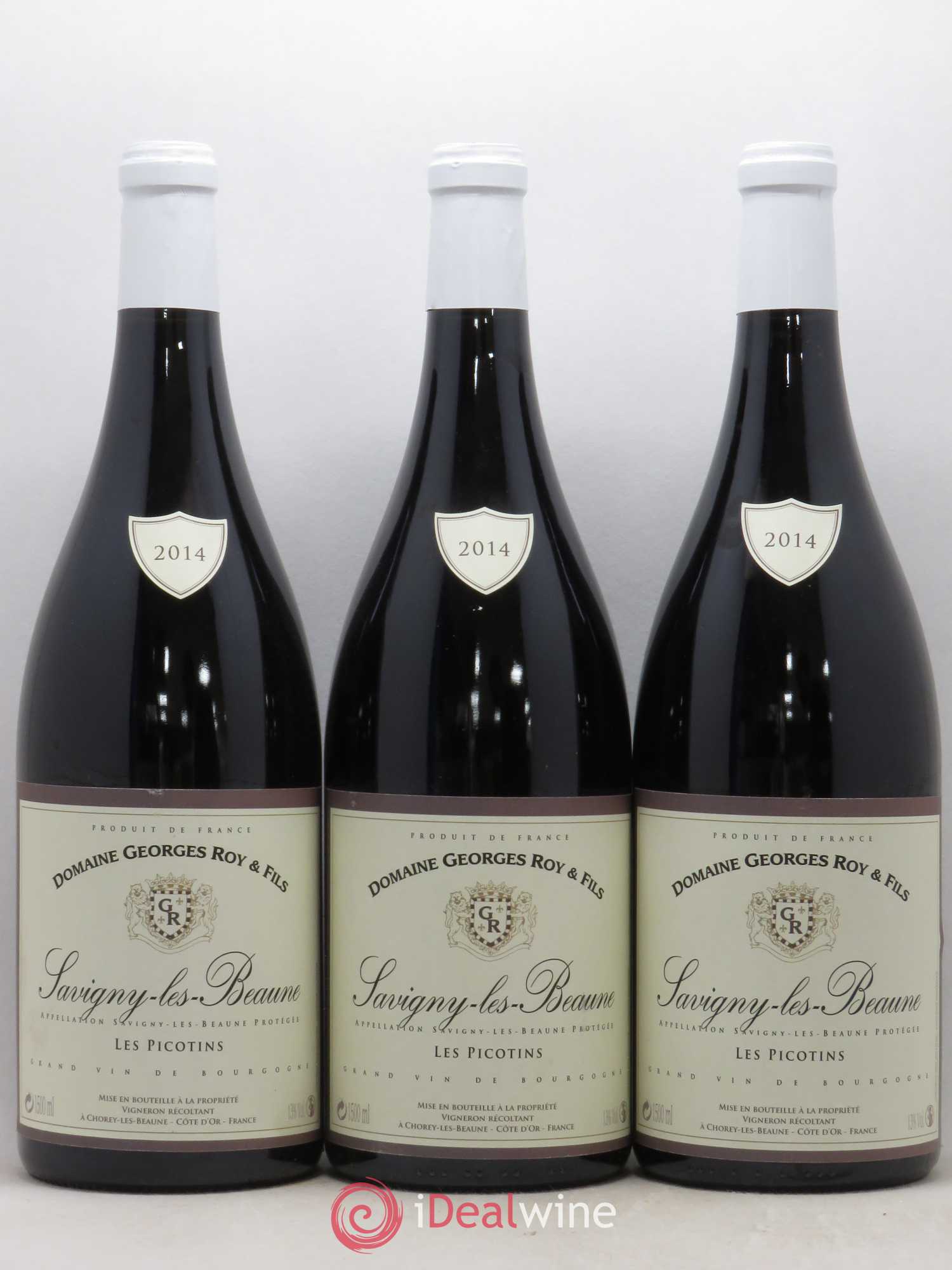 Savigny-lès-Beaune Les Picotins Georges Roy et Fils (Domaine) 2014 - Lot de 3 magnums - 0